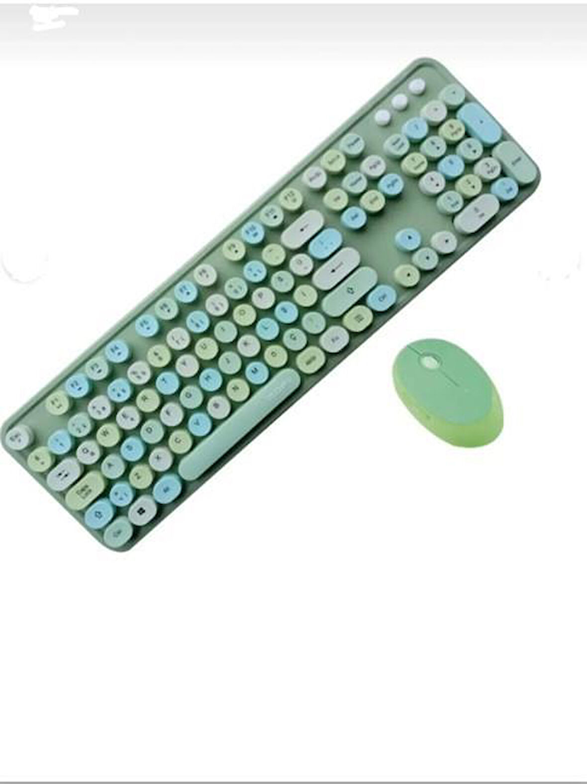 Kablosuz Klavye Ve Mouse Fare Set 104 Tuşlu Pc Notebook laptop Uyumlu