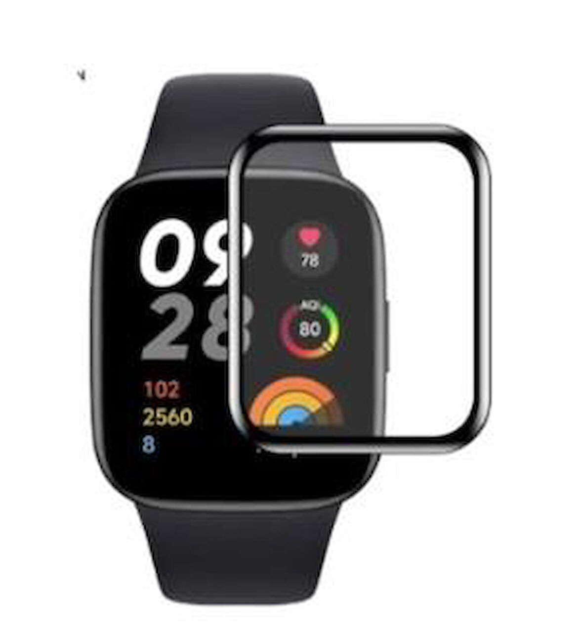 Xiaomi Redmi Watch 2 Akıllı Saat Uyumlu 5d Tam Kaplama Nano Ekran Koruyucu