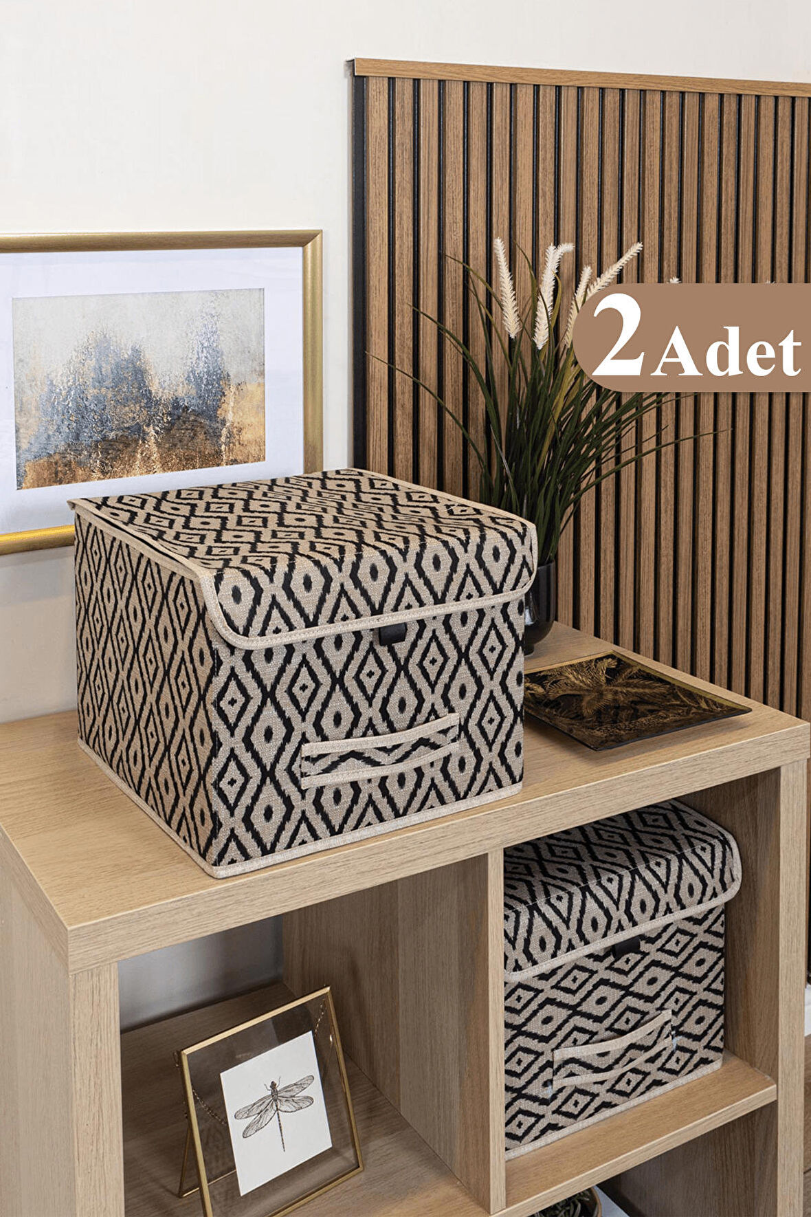 BOHE Çok Amaçlı Kapaklı Kutu Mini Raf Düzenleyici