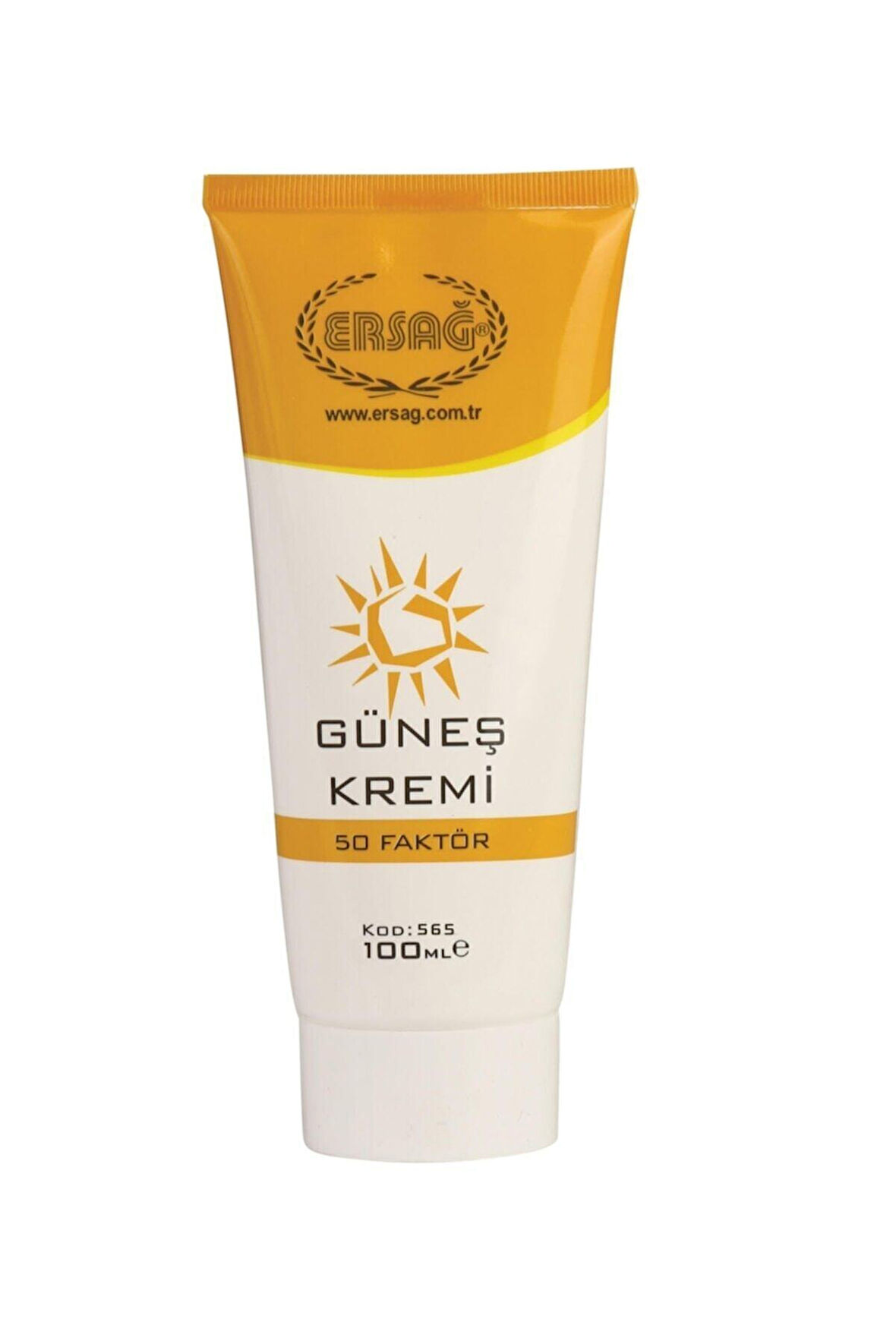 Ersağ 50 Faktör Güneş Kremi 100 Ml