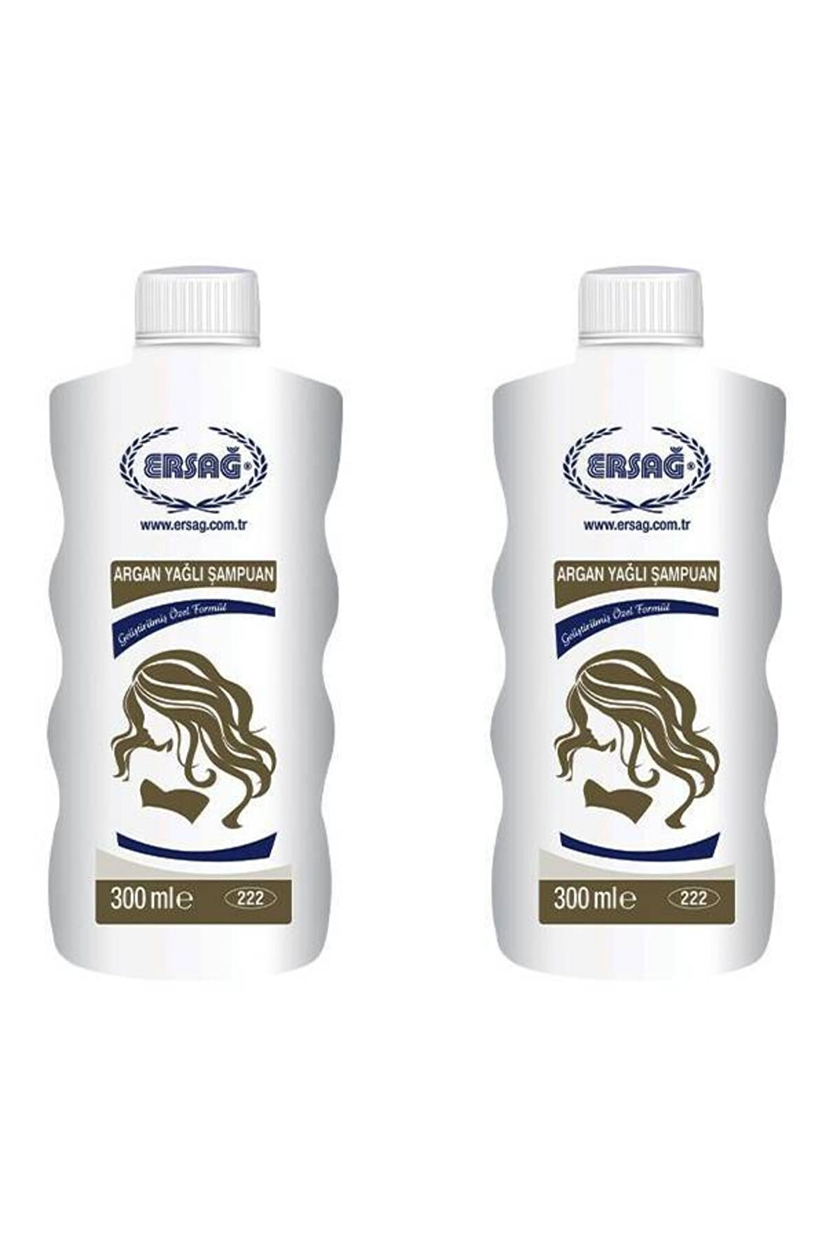 Ersağ Argan Yağlı Şampuan 300 Ml X2