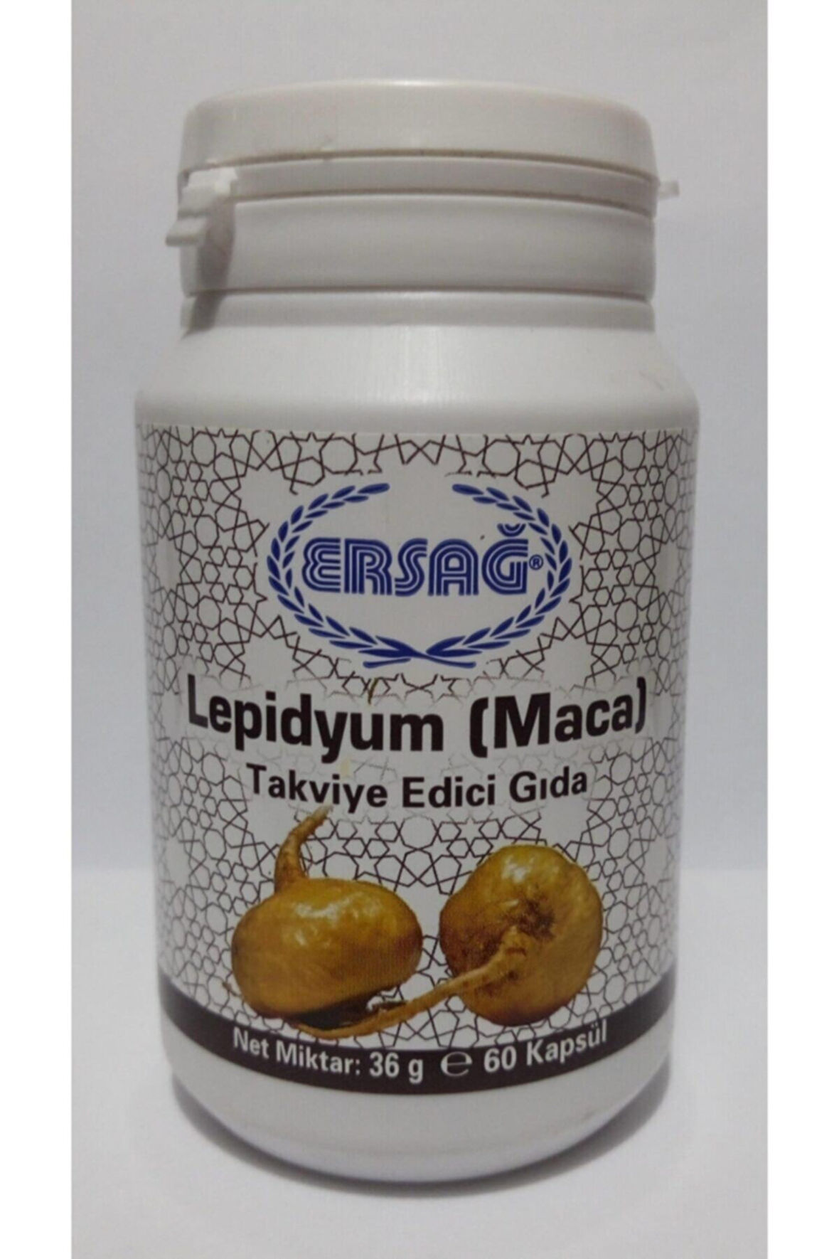 Ersağ Lepidyum Gıda Takviyesi, Maca