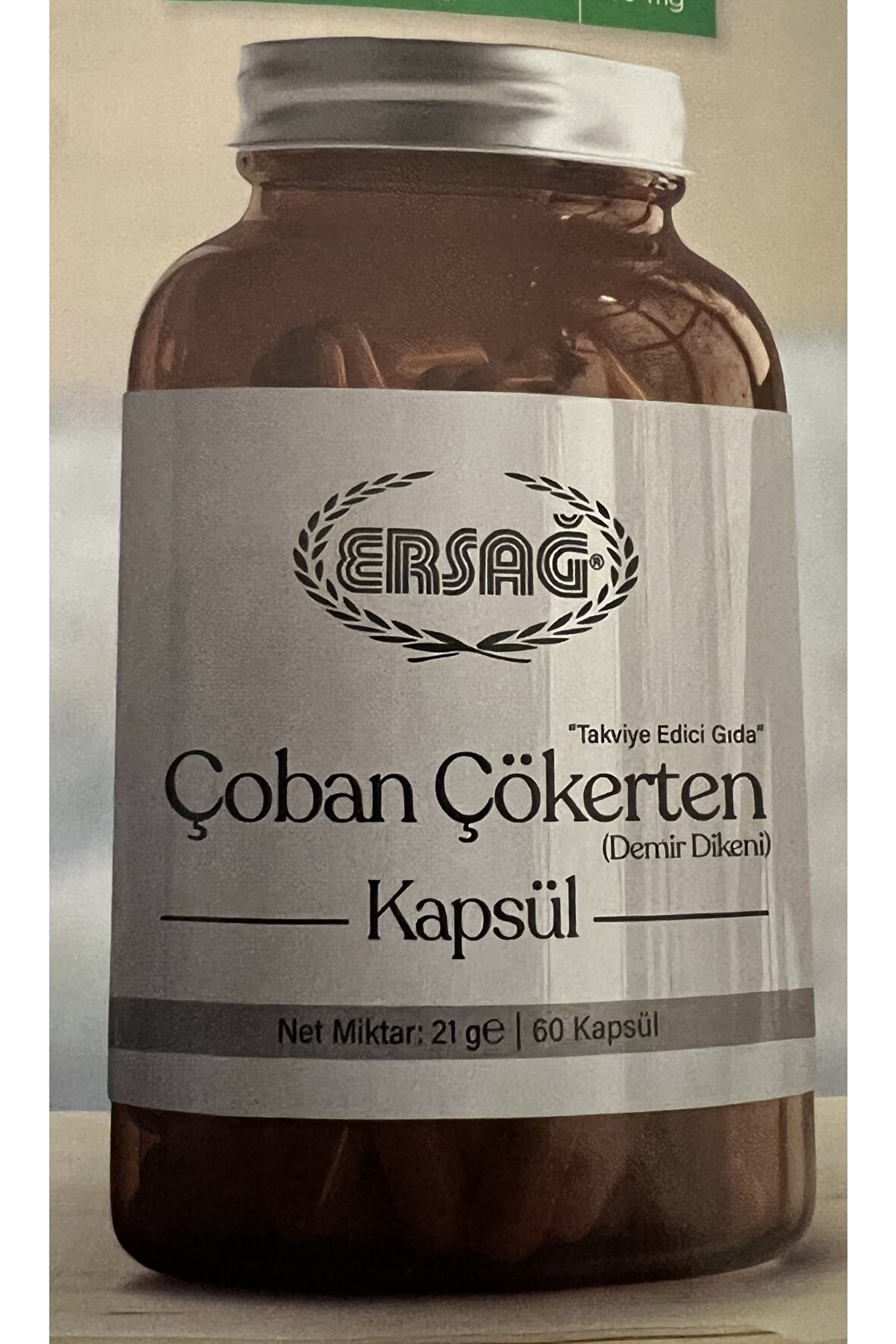 Ersağ Çoban Çökerten Kapsül 60 Adet + Sürpriz Hediyeli Doğal Orijinal Helal