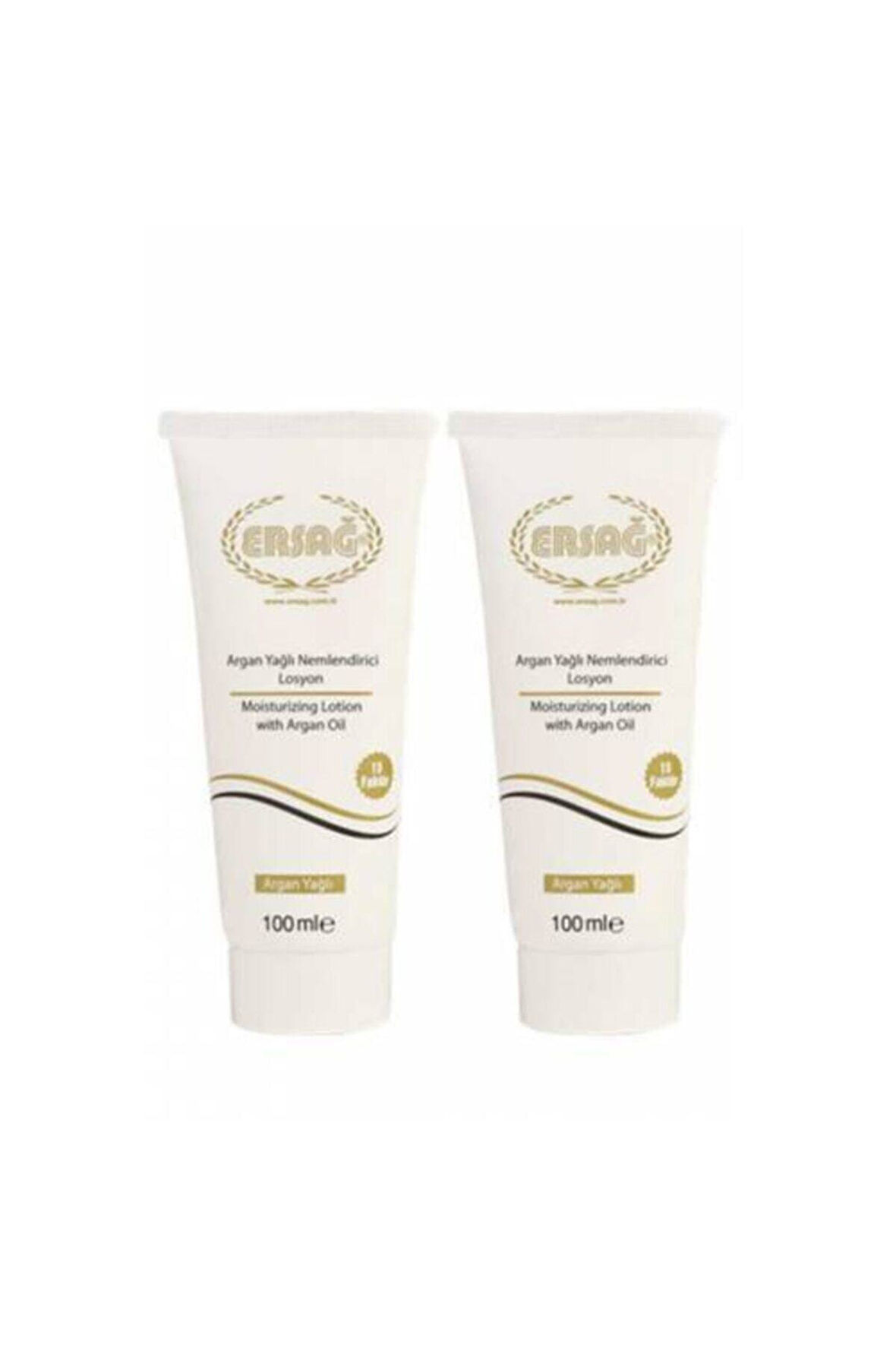 Ersağ Argan Yağlı Nemlendirici Losyon 100ml 2 Adet