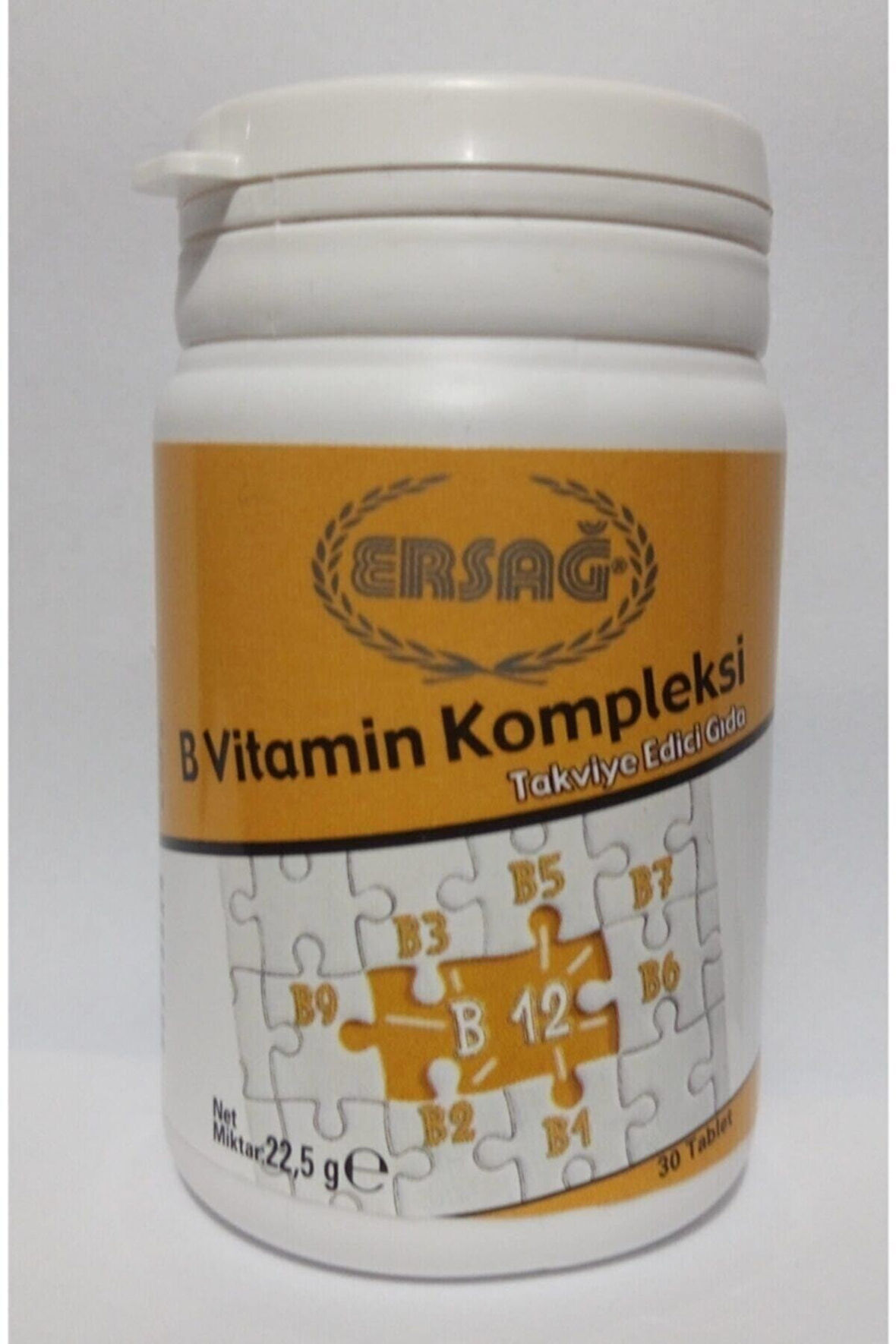 Ersağ B Vitamin Kompleksi Takviye Edici Gıda