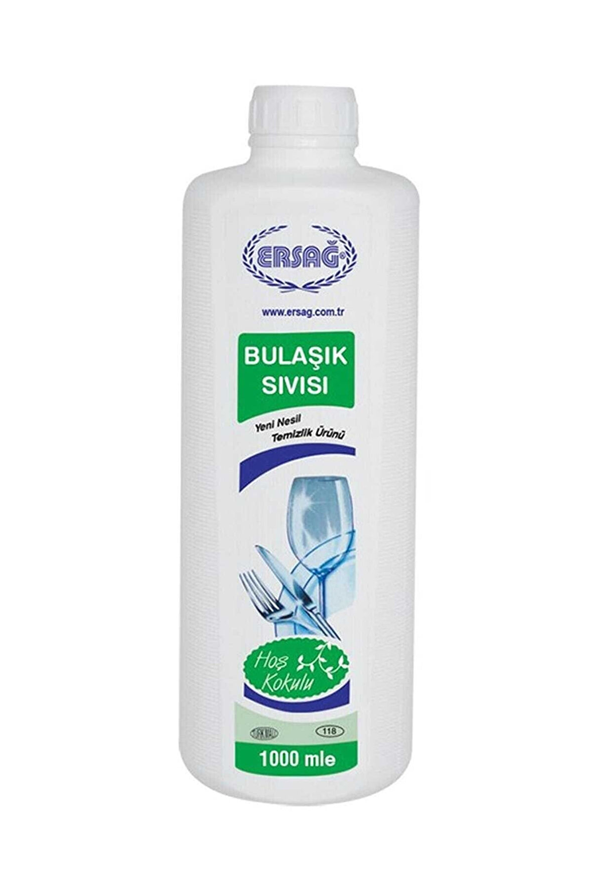 Ersağ Bulaşık Sıvısı Hoş Kokulu 1000 ml