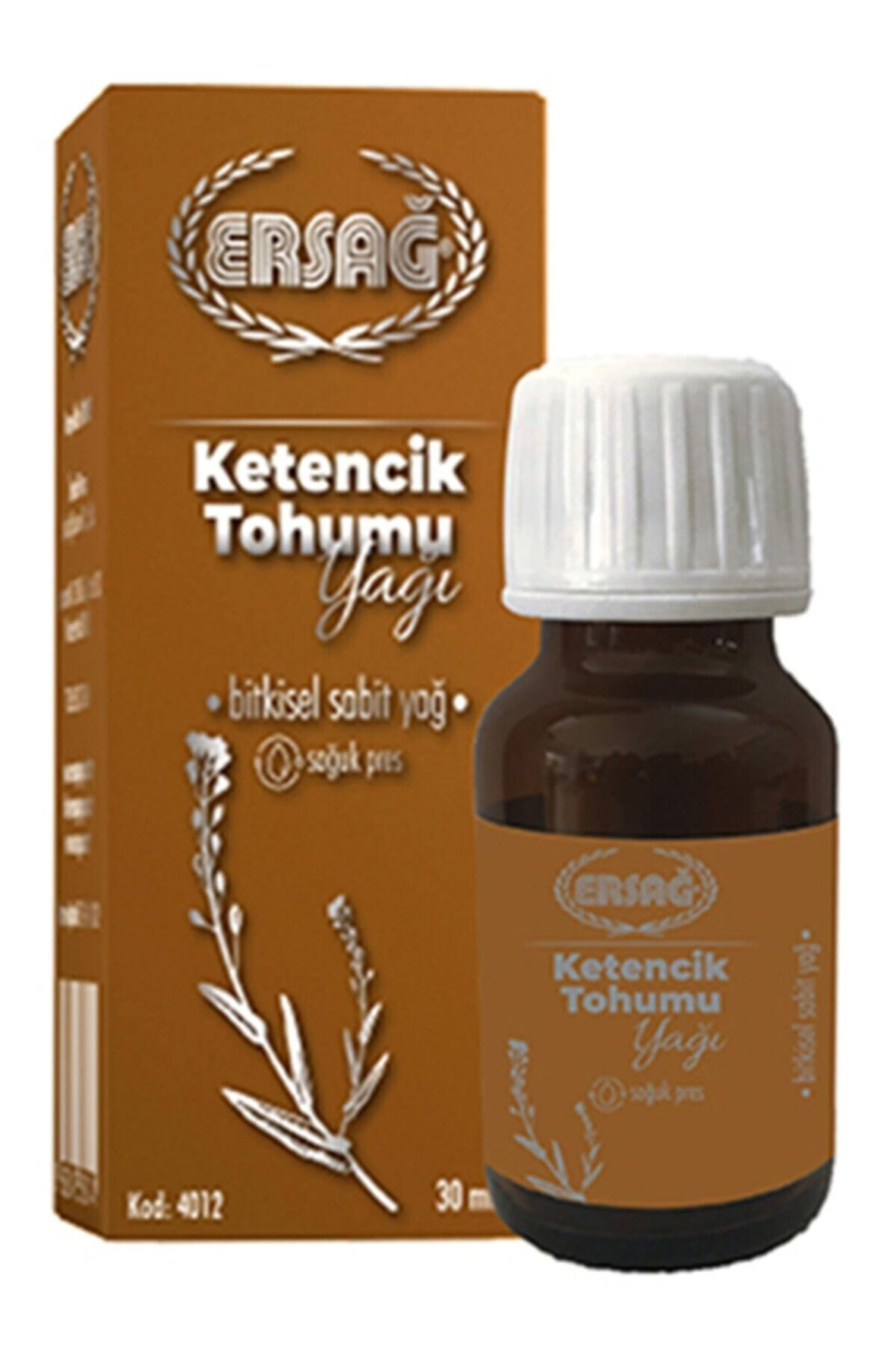 Ersağ Ketencik Tohumu Yağı 30 Ml. - 4012