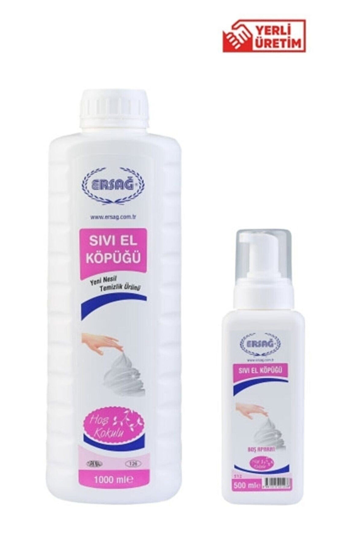 Ersağ Aparatlı Sıvı El Köpüğü 1000 Ml.