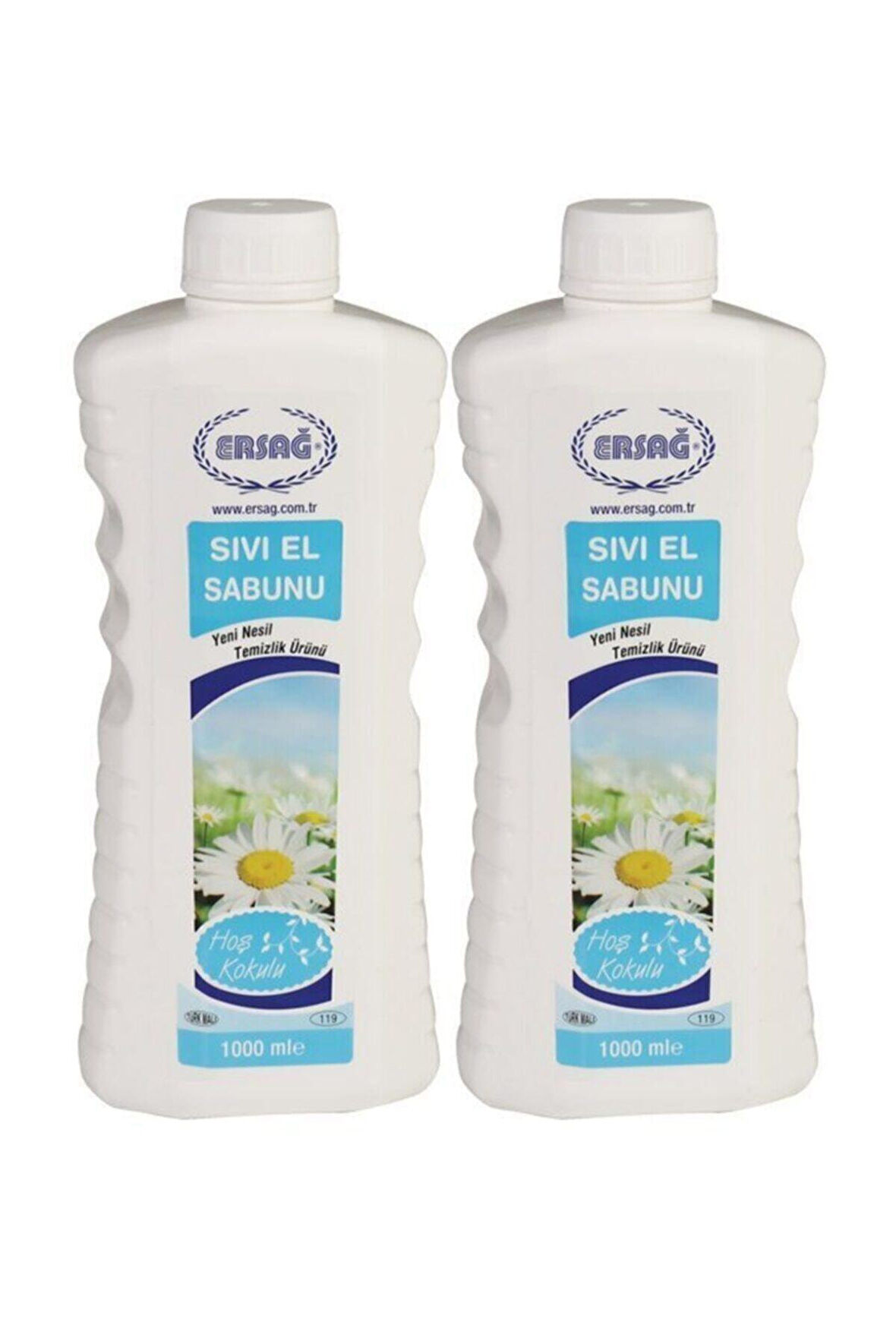 Ersağ Sıvı El Sabunu 2li Set 2x1000ml
