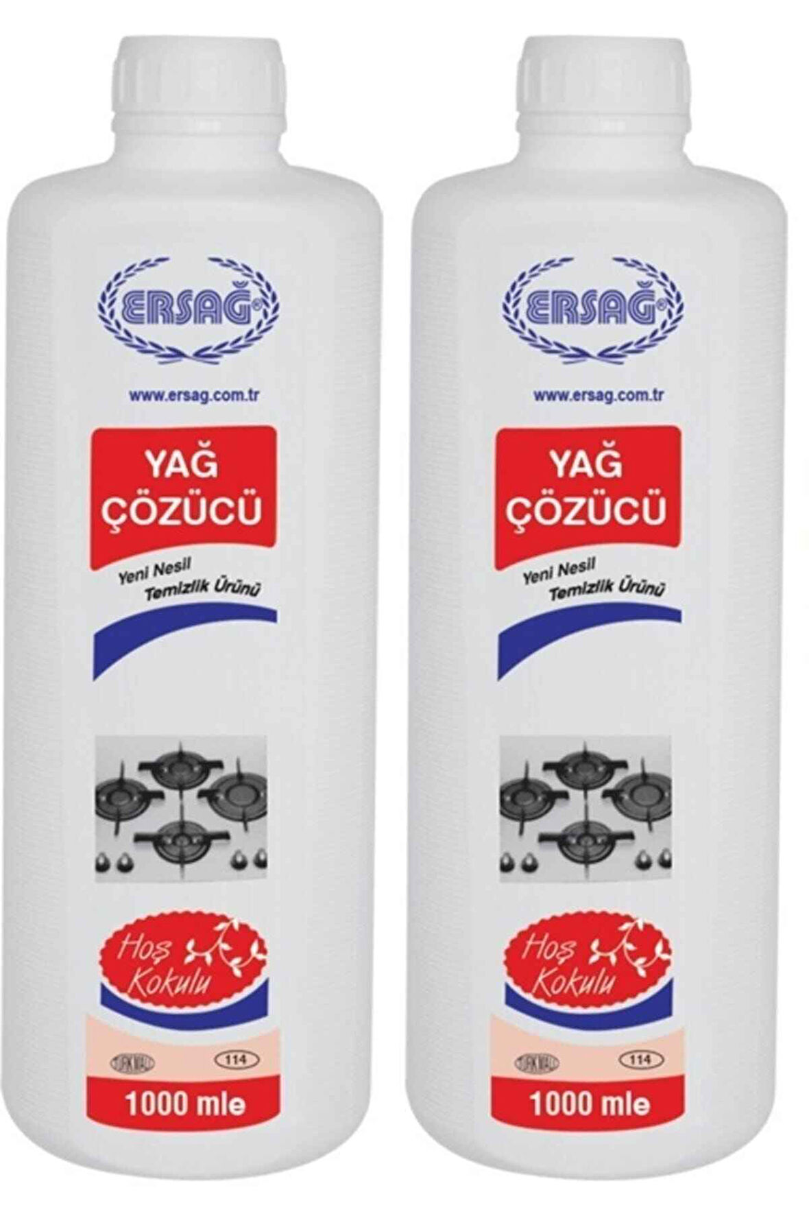 Ersağ 2x1000 Ml Yağ Sökücü