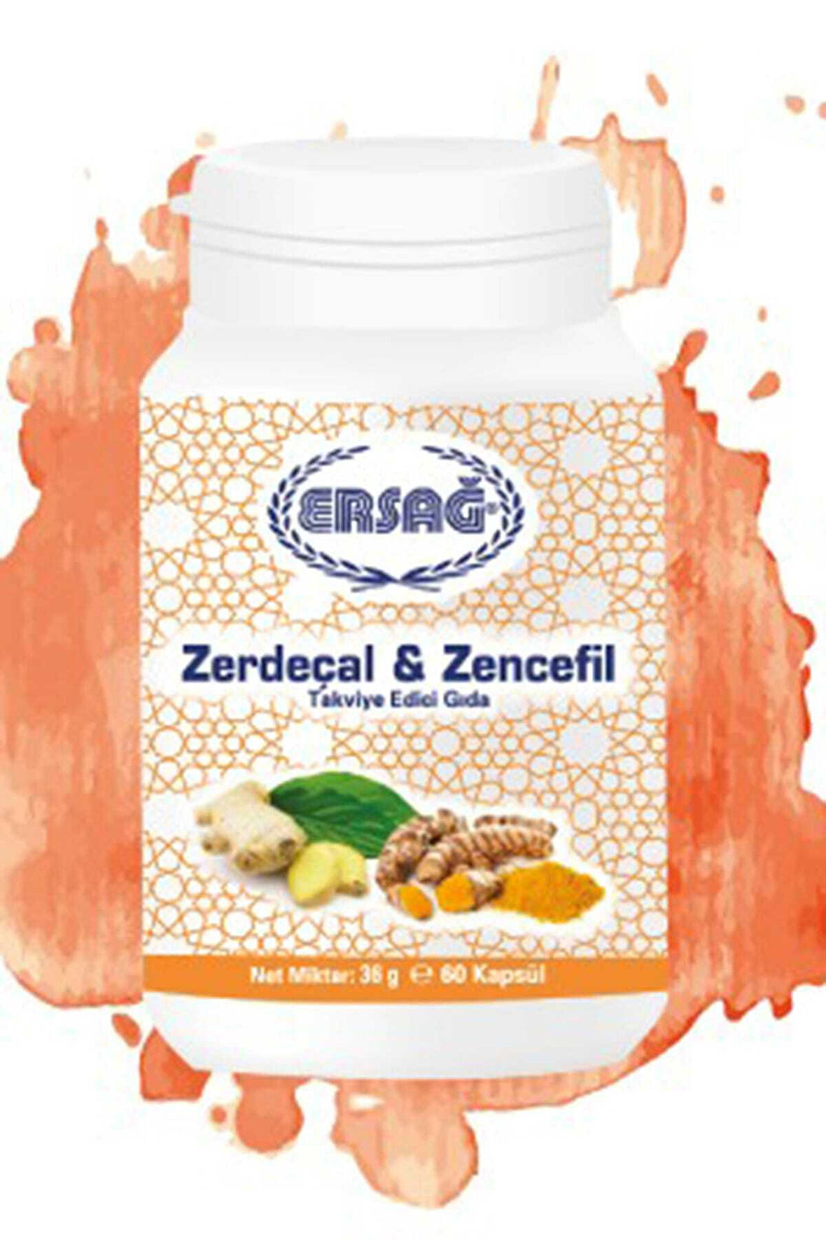 Ersağ Zerdeçal Zencefil K3