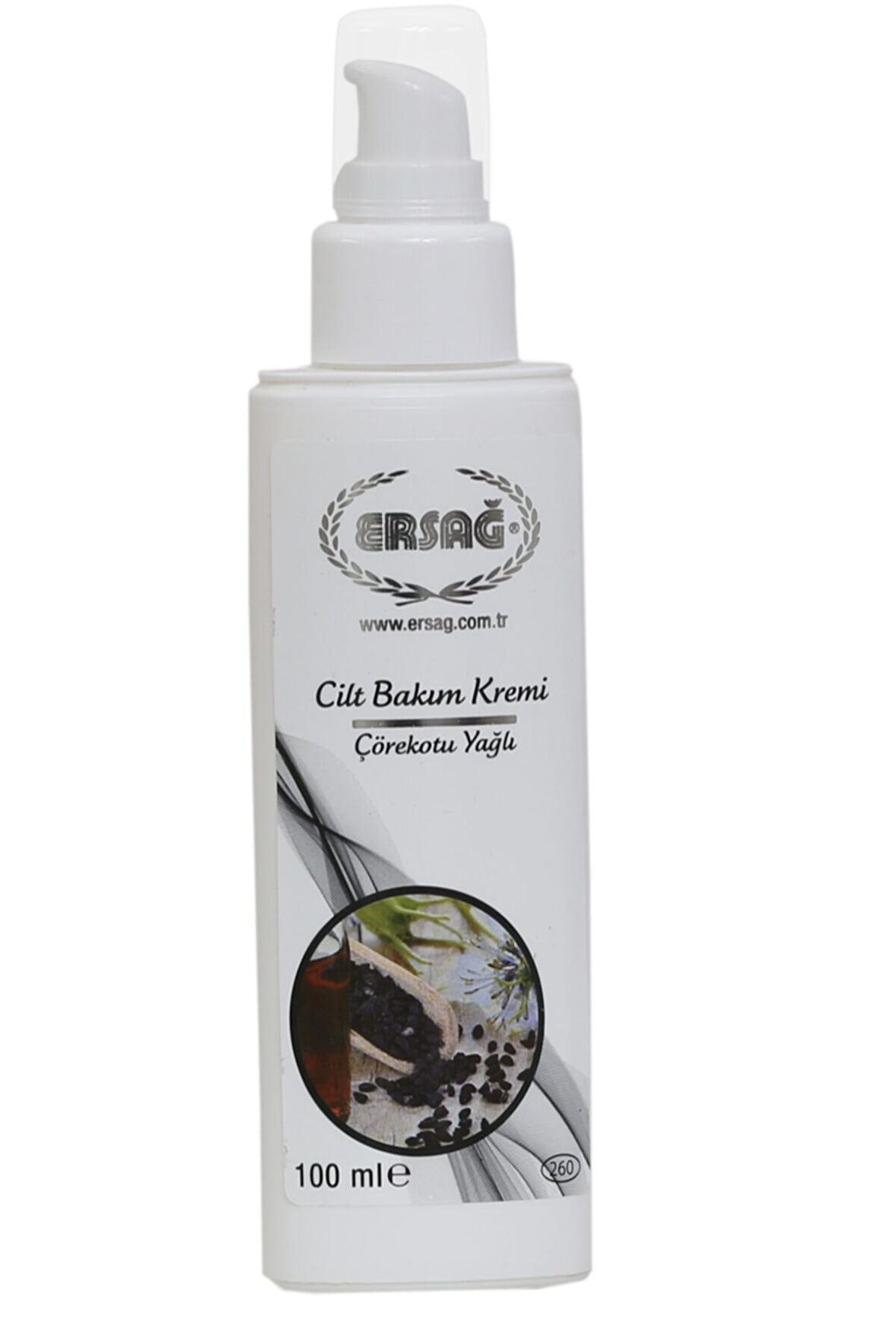 Ersağ Cilt Bakım Kremi Çörekotu Yağlı 100ml