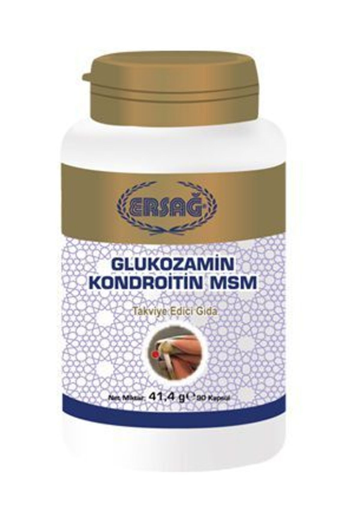 Ersağ Glukozamin Kondroitin Msm Takviye Edici Gıda 90 Kapsül