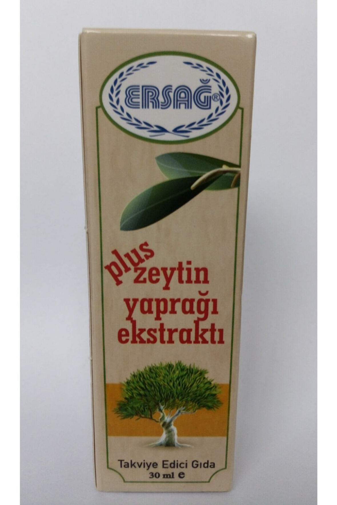 Ersağ Plus Zeytin Yaprağı Ekstraktı 30 Ml