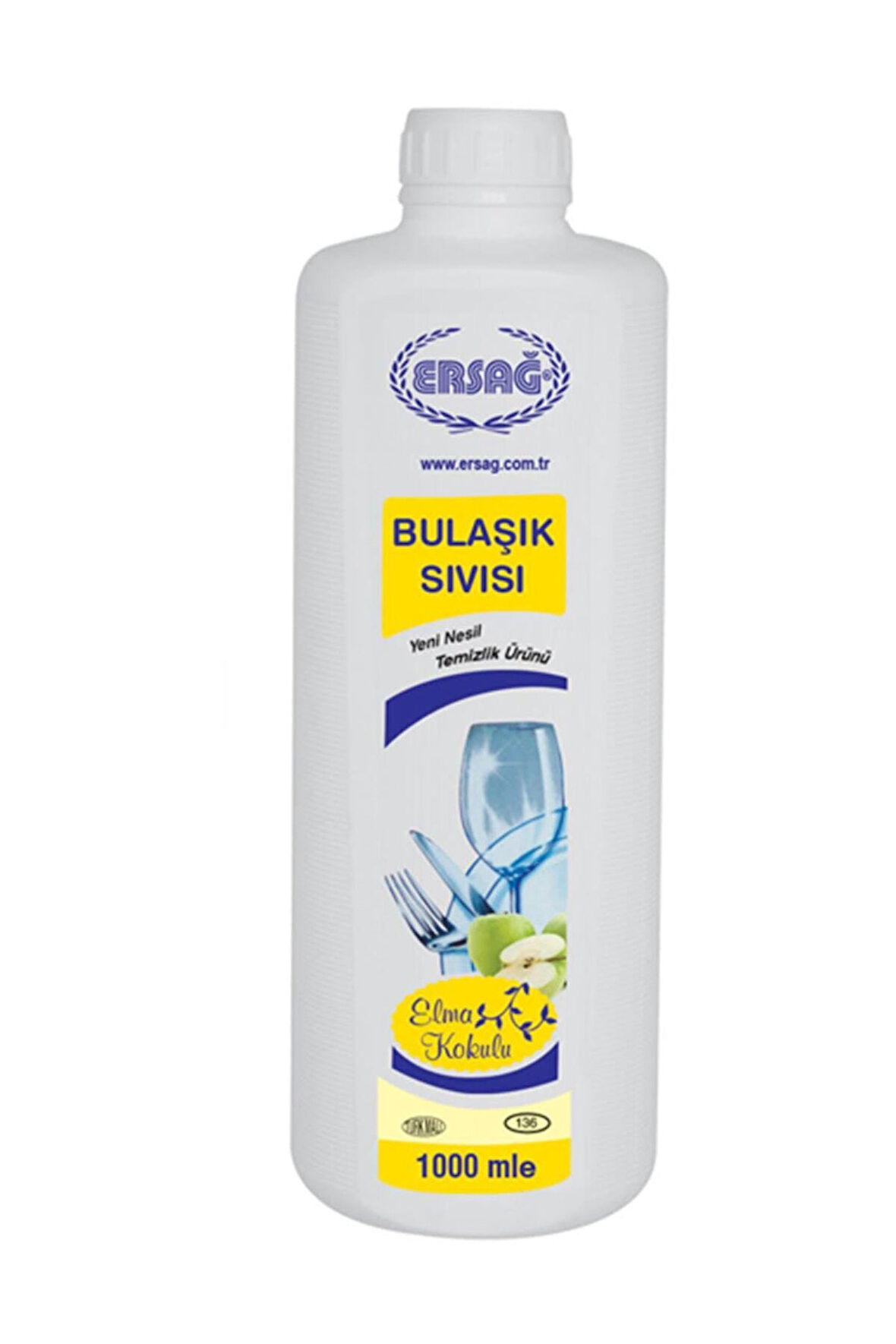 Ersağ ERSAĞ BULAŞIK SIVISI 1000ML ELMA KOKULU