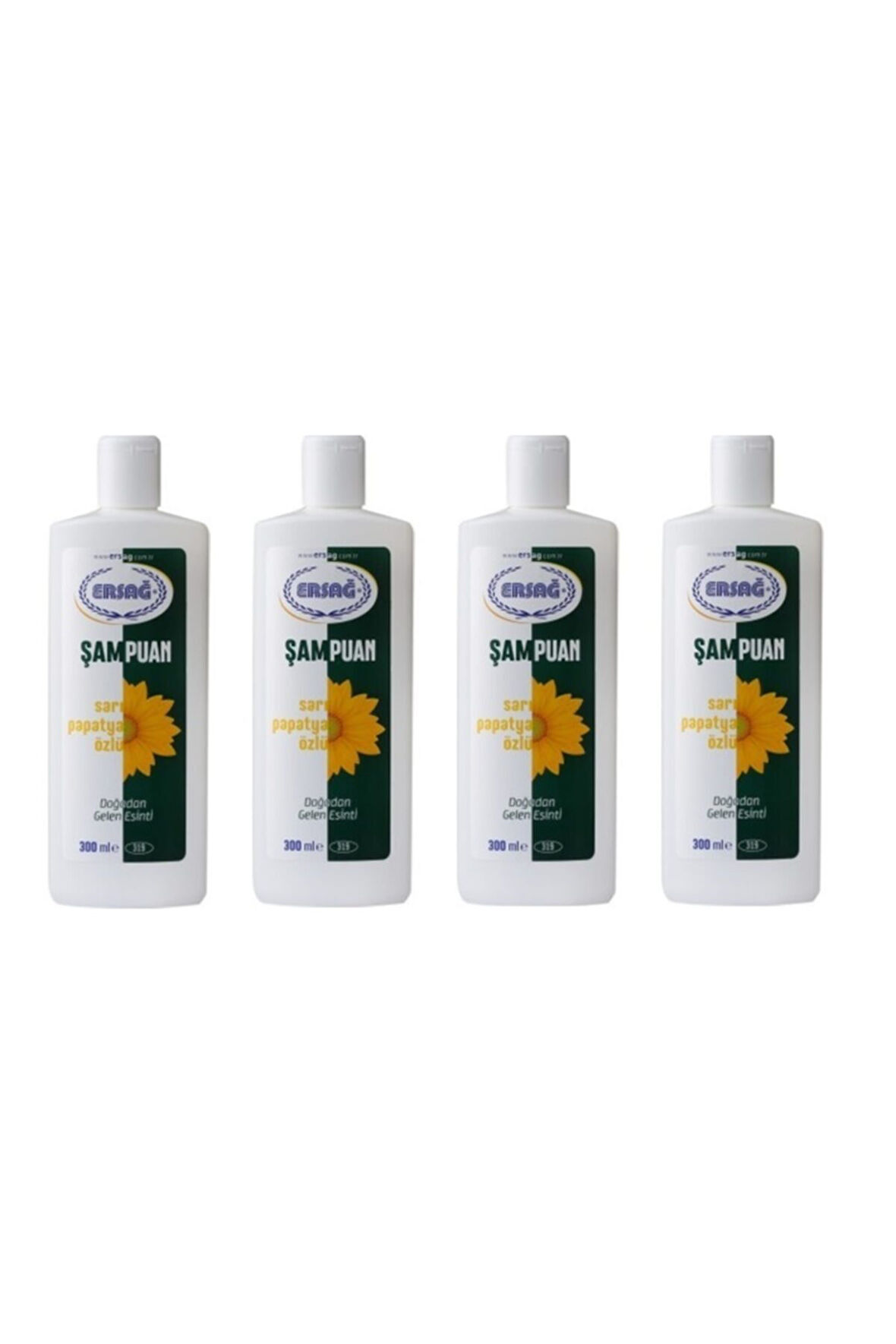 Ersağ 4x Sarı Papatya Özlü Şampuan 300ml
