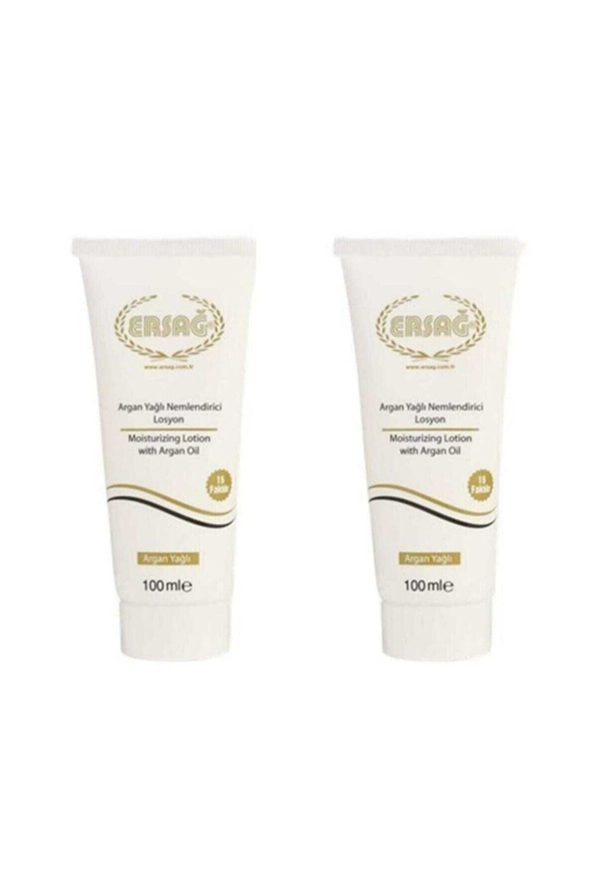 Ersağ 2'li Argan Yağlı Nemlendirici Losyon 100 ml