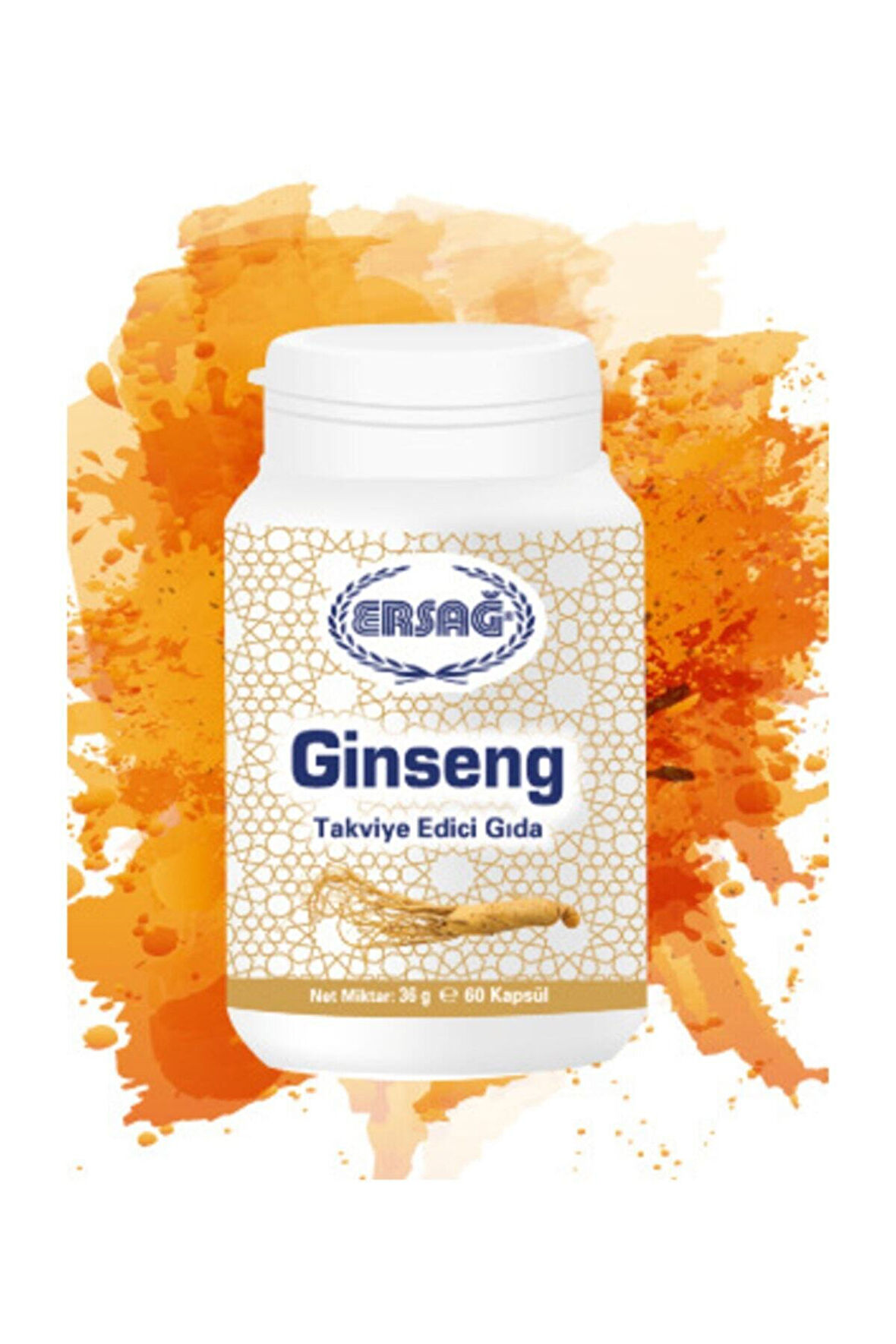 Ersağ Ginseng Yeni Tarihli Orjinal Ürün