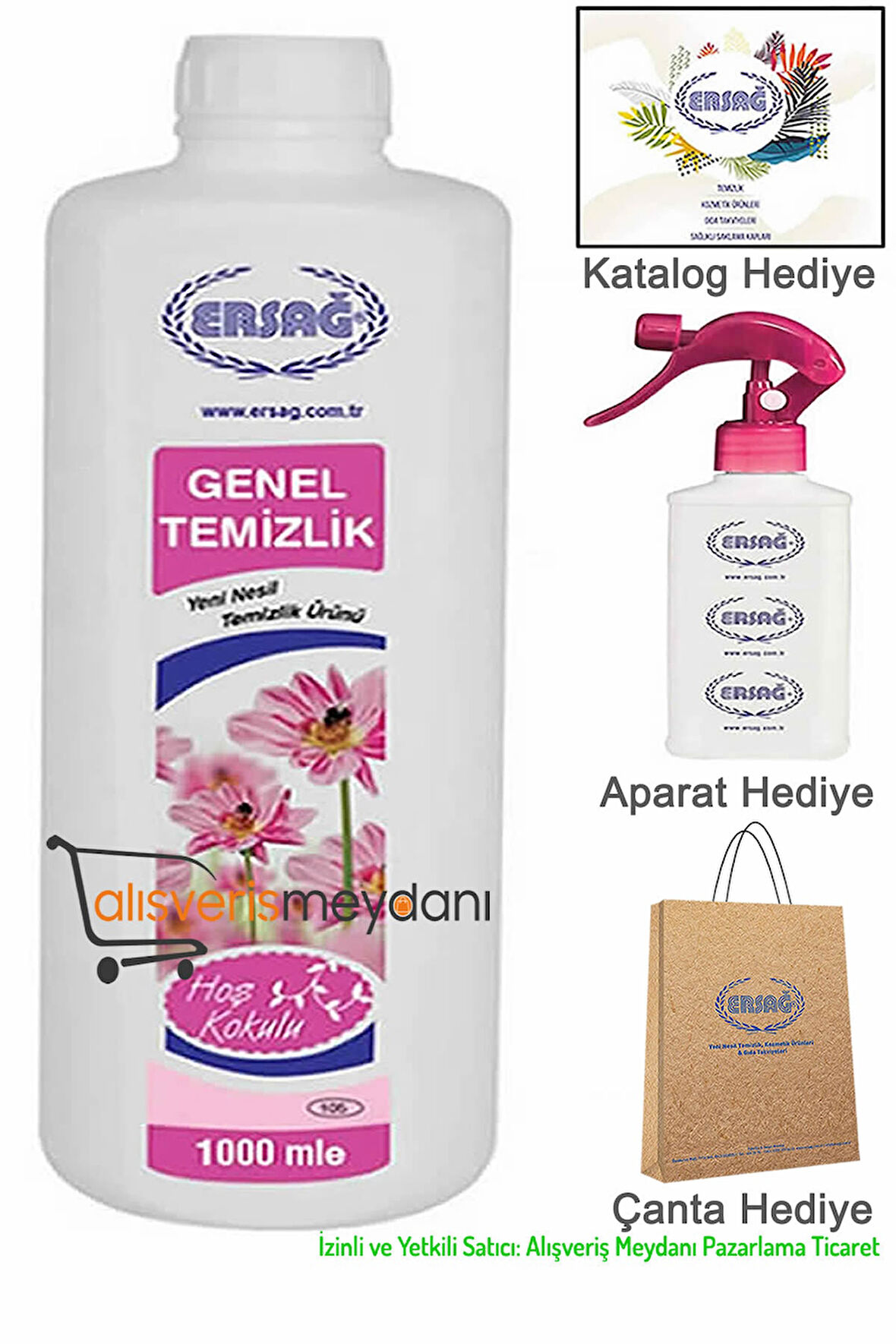 Ersağ Genel Temizlik - Faturalı - Aparat, Katalog Ve Çanta Hediyeli - Yeni Tarihli - Orijinal