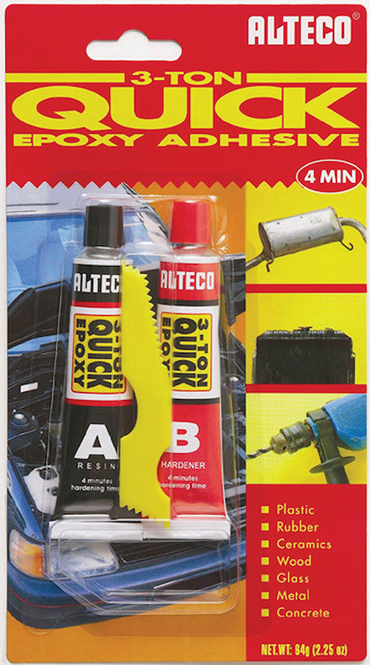 Alteco 3T-64G Hızlı Kuruyan Epoksi 64gr 12’li