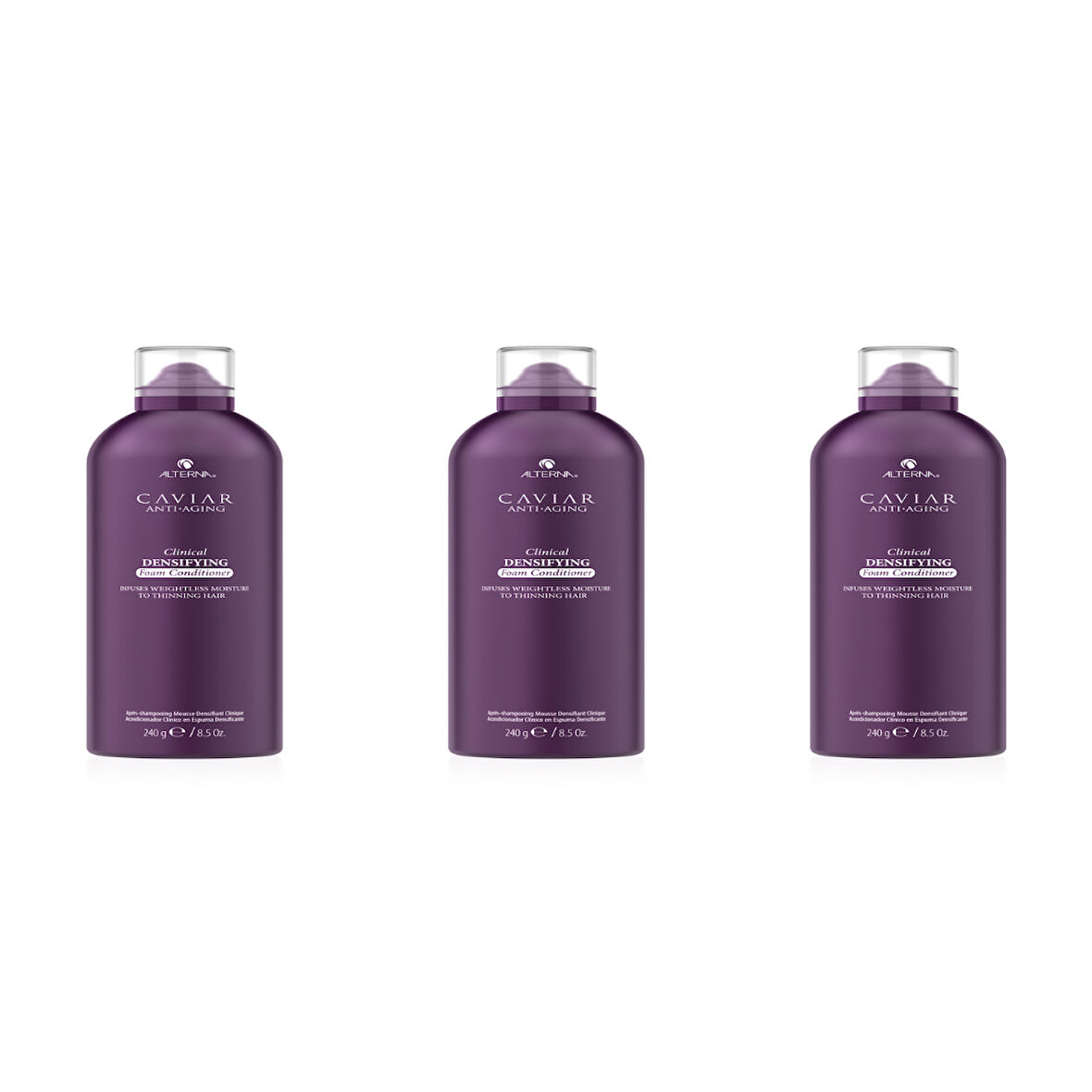Ekonomik Üçlü Alterna Caviar Clinical Densifying Foam Saç Kremi