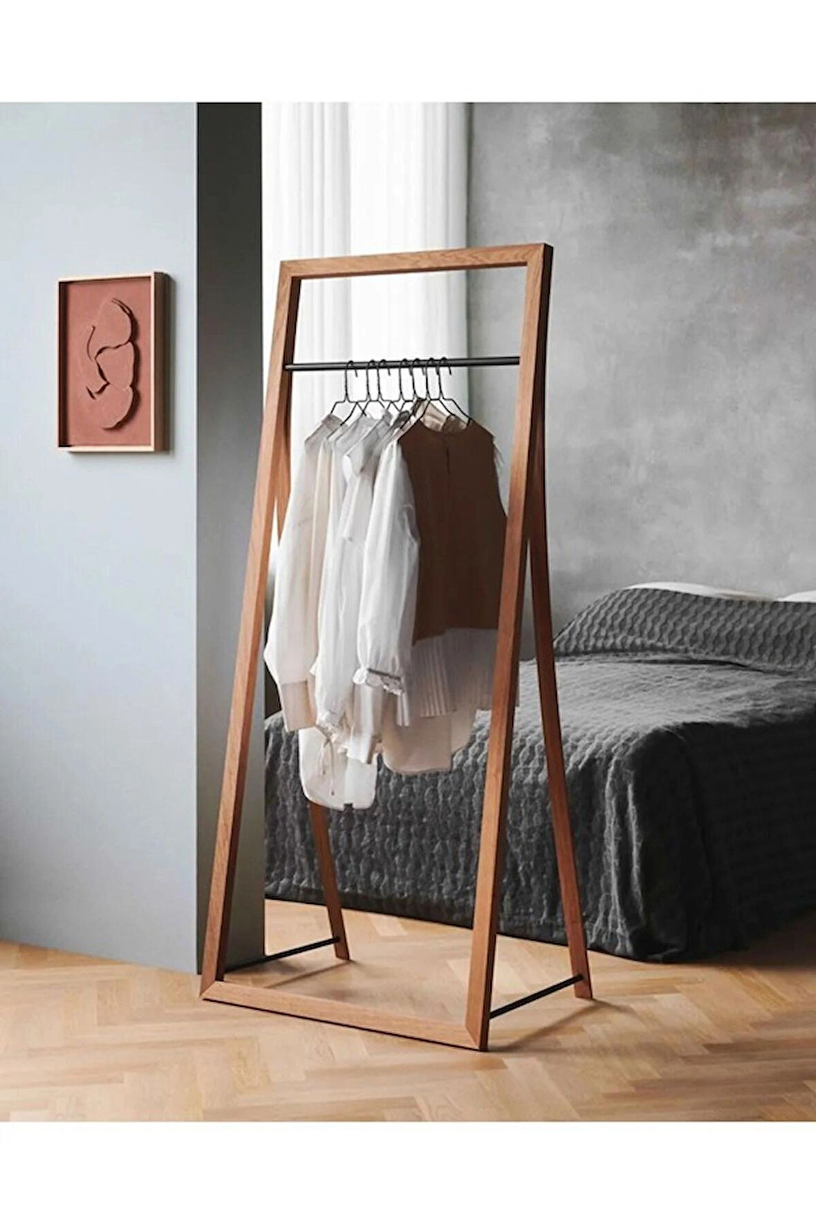 Ahşap Portmanto, Askılık, açık dolap