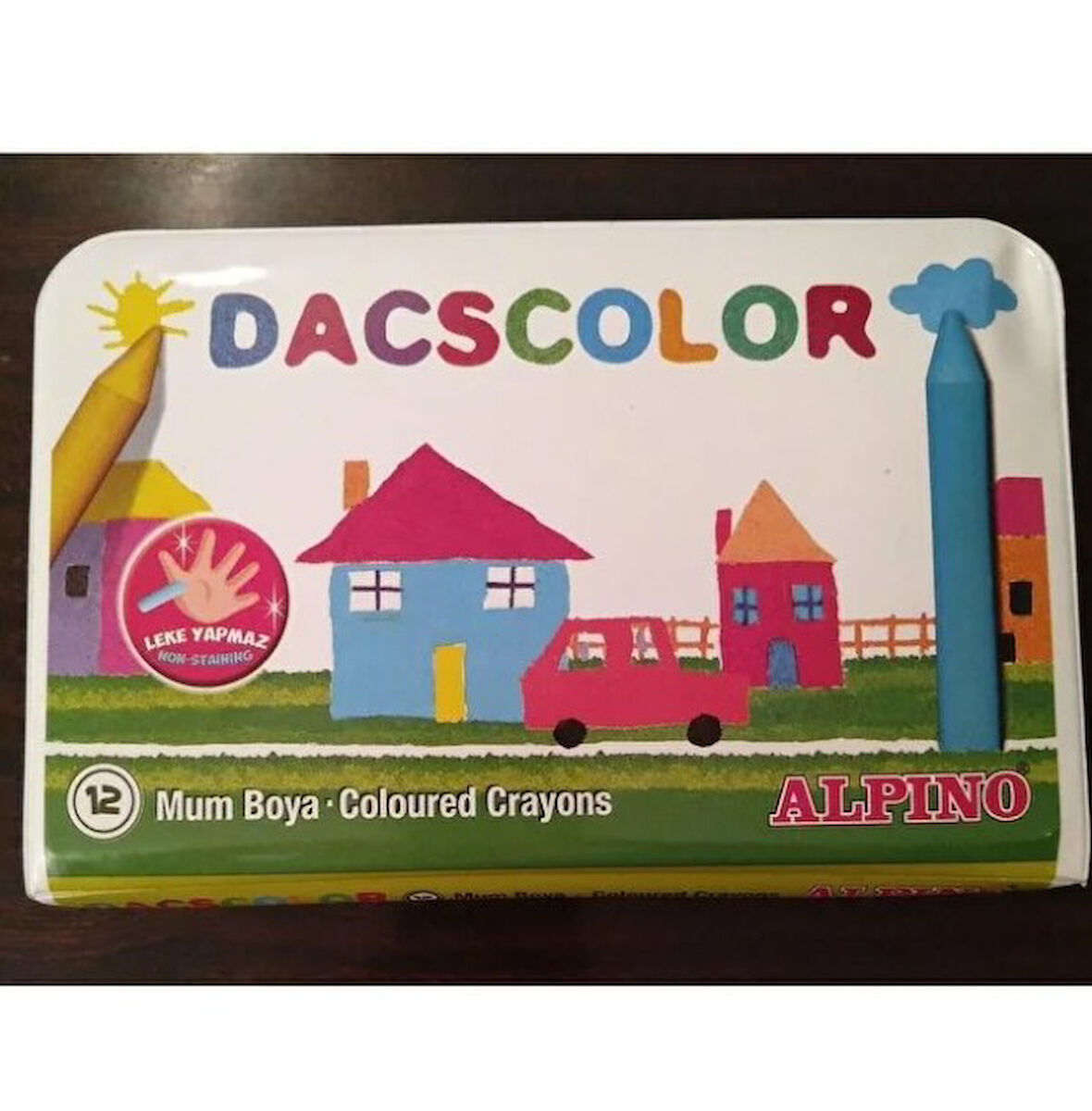 Dacscolor 12 Renk Mum Boya