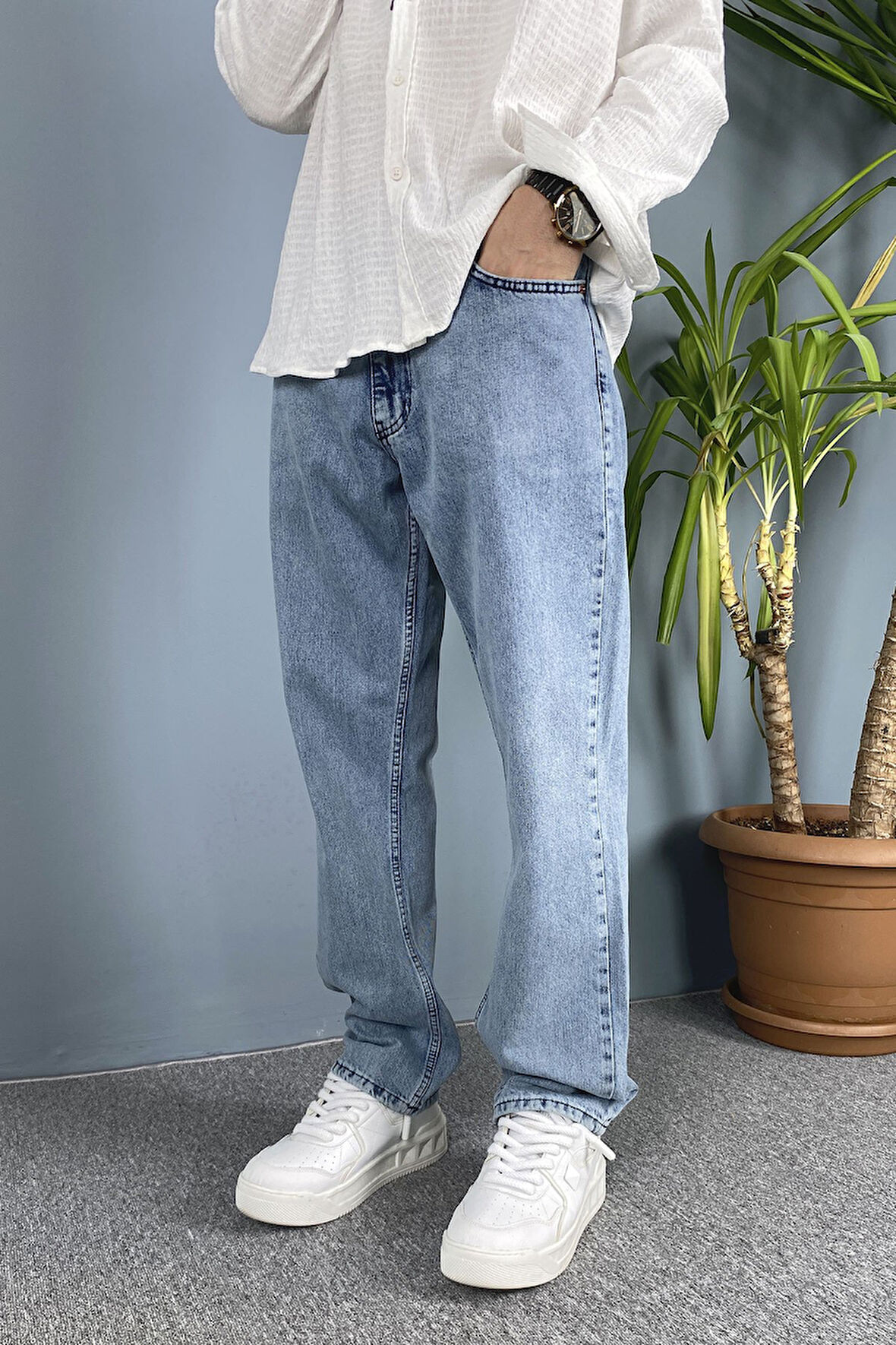 Mavi Jean - Kot Pantolon Regular Kalıp Rahat Kesim