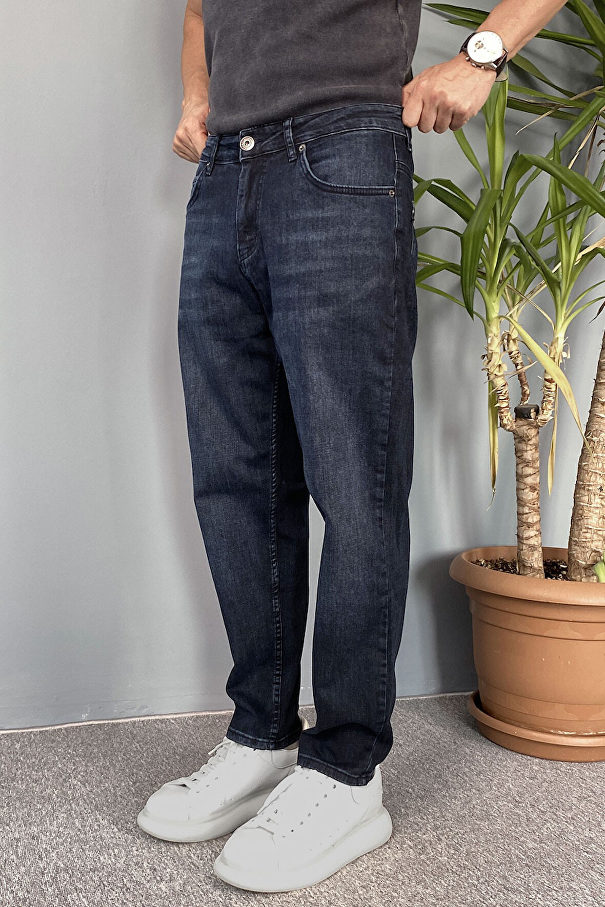 Boyfriend Jean - Kot Pantolon Rahat Kesim