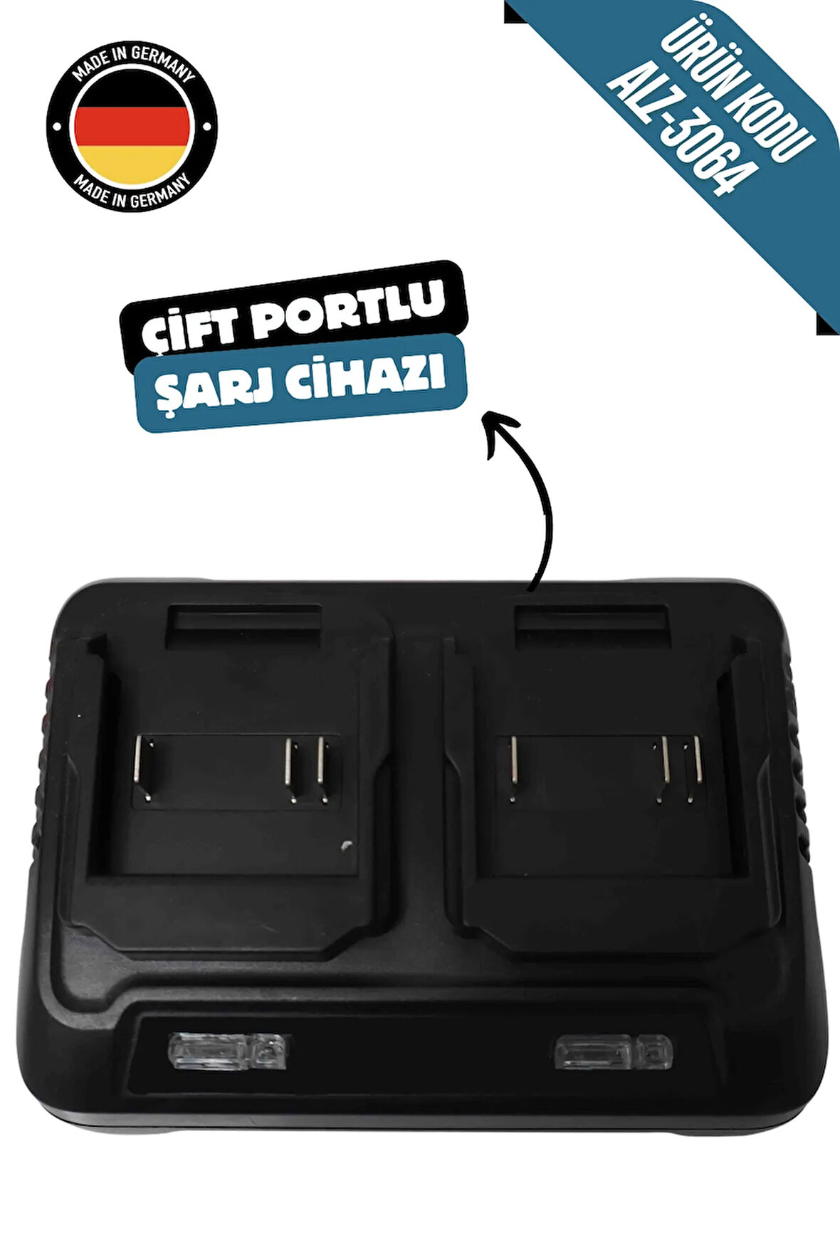ALLİZER ÇİFT PORTLU ŞARJ CİHAZI