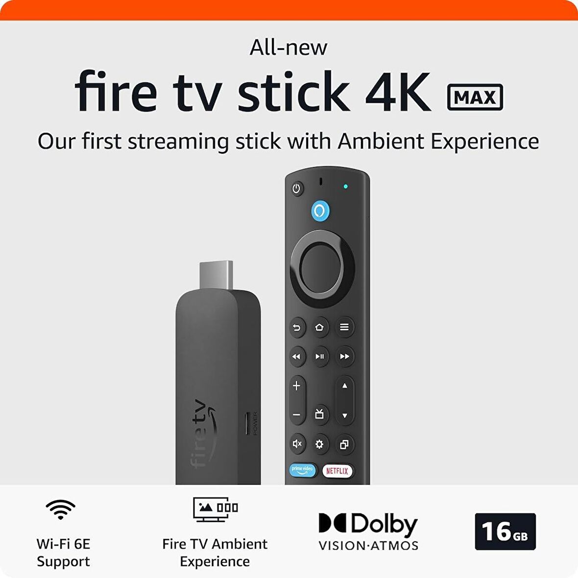 Amazon Fire TV Stick 4K Max Media Player