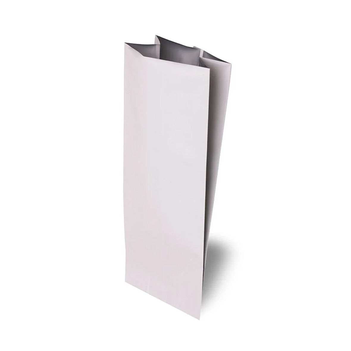 Yan Körüklü Torba Beyaz Alüminyum 12,5x40x8 Cm 500 ADET