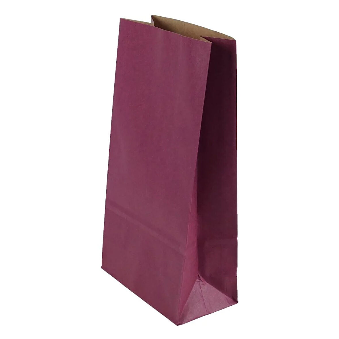 Kese Kağıdı Kraft Kare Dipli Mor 15x29x8 cm