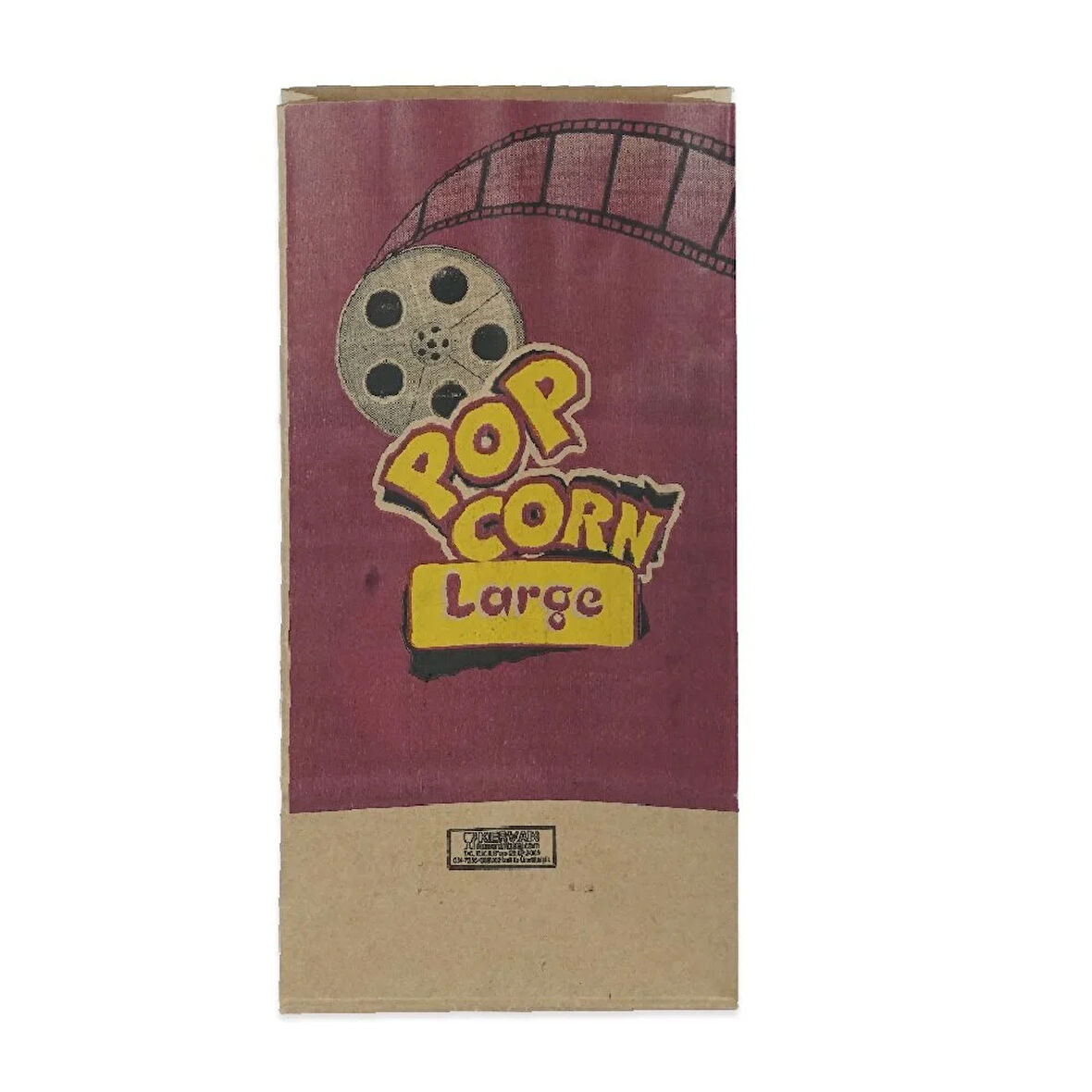 Kese Popcorn Large 15x28x8 Cm Kraft 500 ADET
