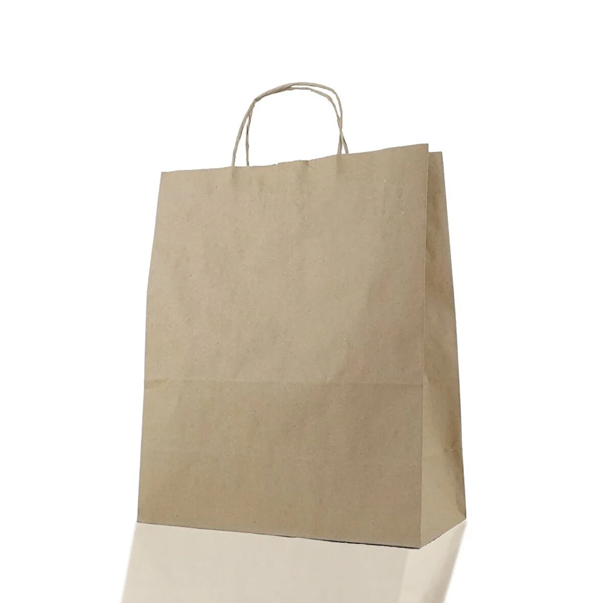Çanta Kraft 25x31x12 Cm Burgu Sap Kraft 50 ADET