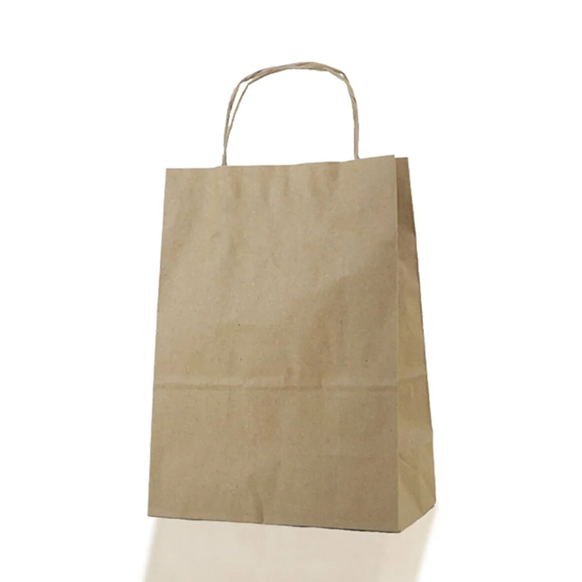 Çanta Kraft 18x24x9 Cm Burgu Sap Kraft 50 ADET