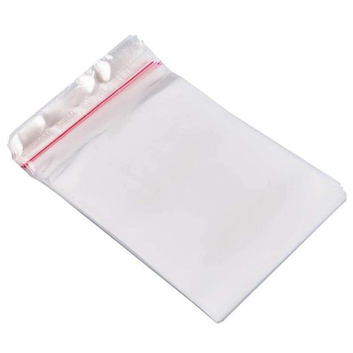 Bantlı Şeffaf Poşet 26x42cm 50 adet