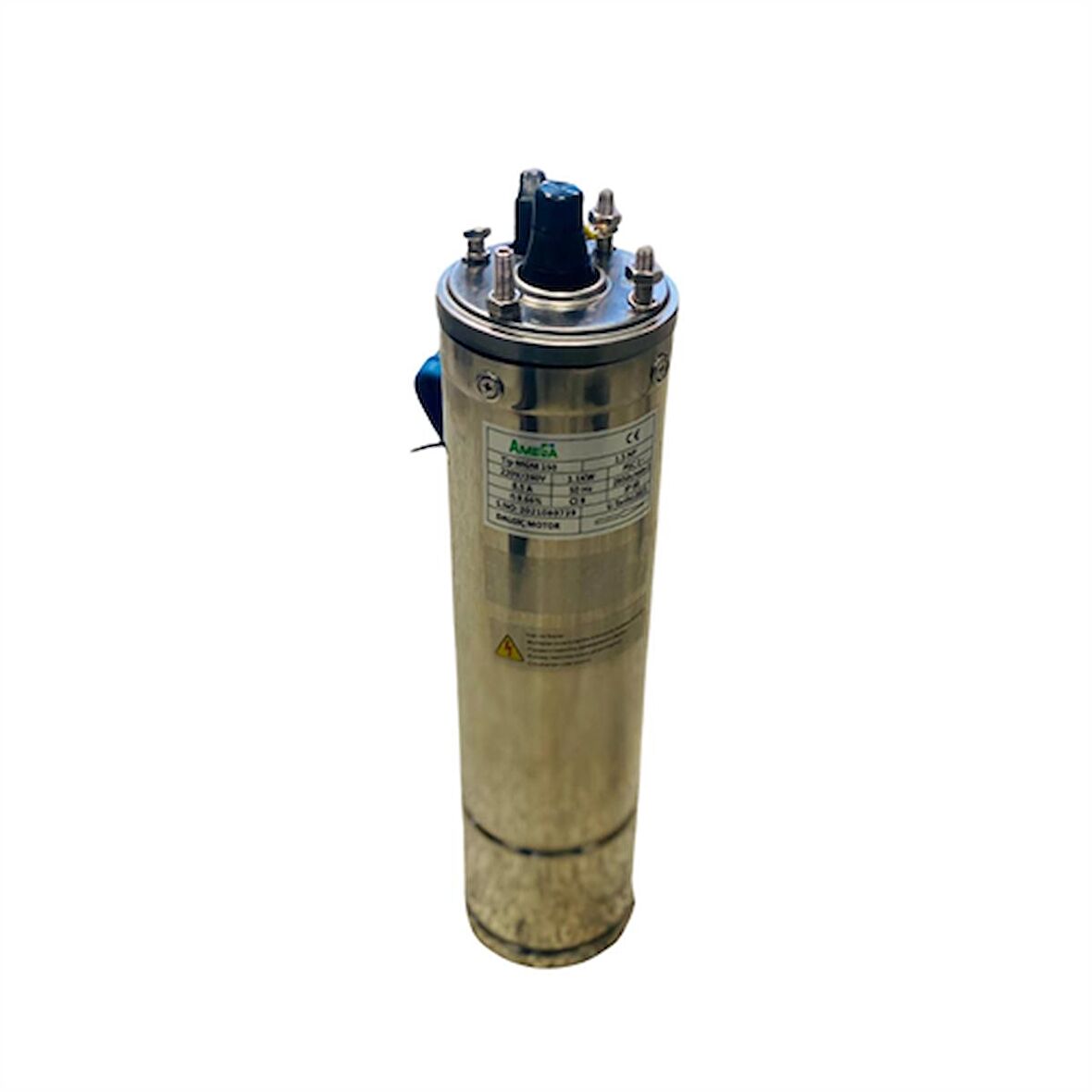MGT 400 4 HP 380v Döküm Yağ Çemberli 4" Dalgıç Pompa Çıplak ECO Motor