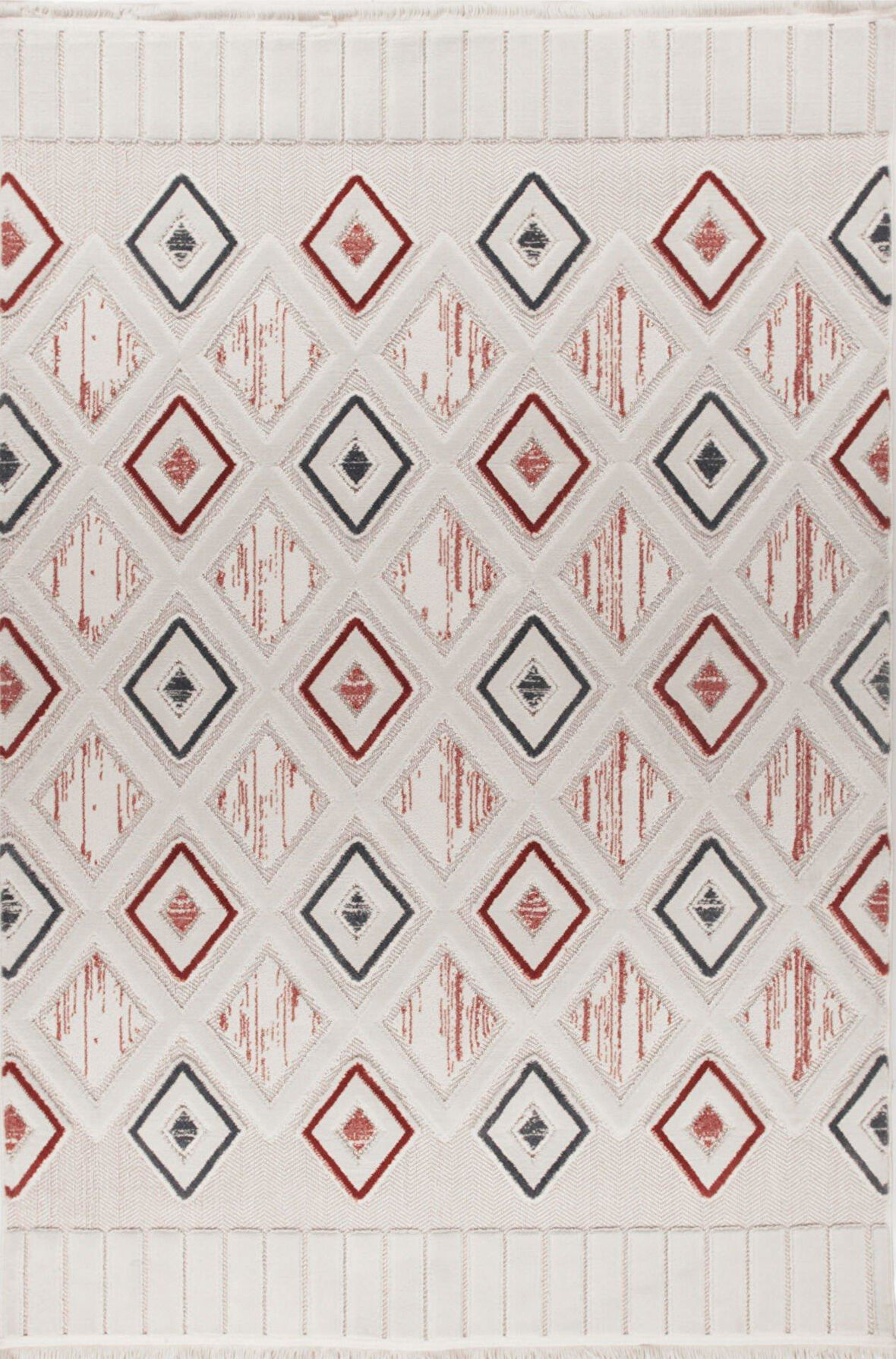 Artemis Halı Amentes 09990C Çok Renkli Bohem İskandinav Tarz Halı