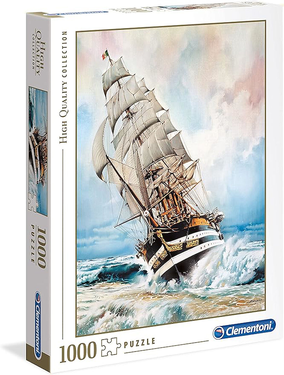 Clementoni - 39415 - Yetişkin Puzzle - Amerigo Vespucci - 1000 Parça