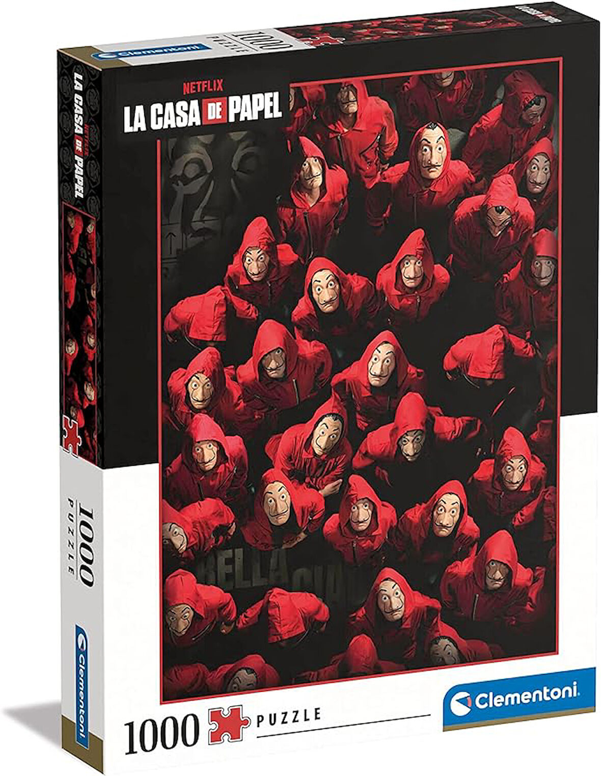 Clementoni - 39654-1000 Parça La Casa De Papel Yetişkin Puzzle