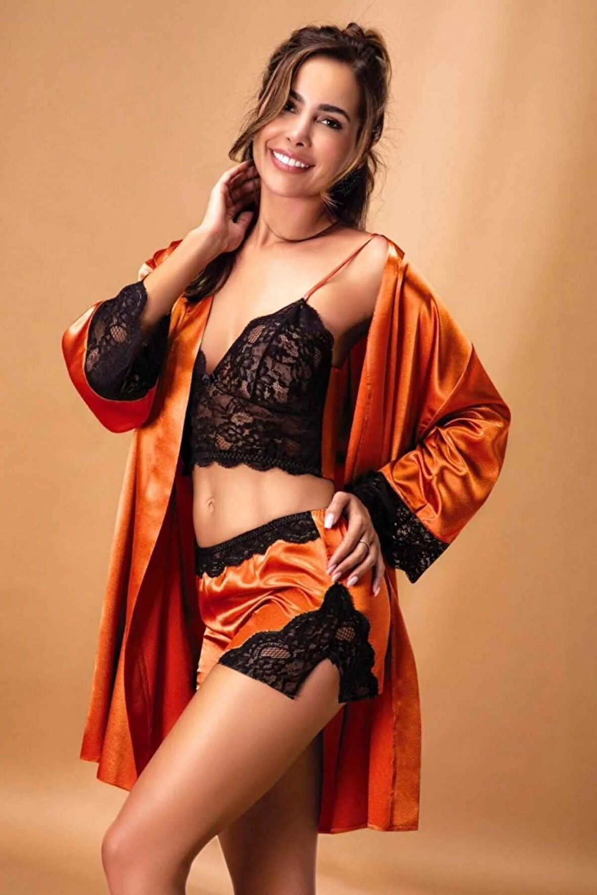 NURTEKS 3509  3 LÜ TK GECELİK