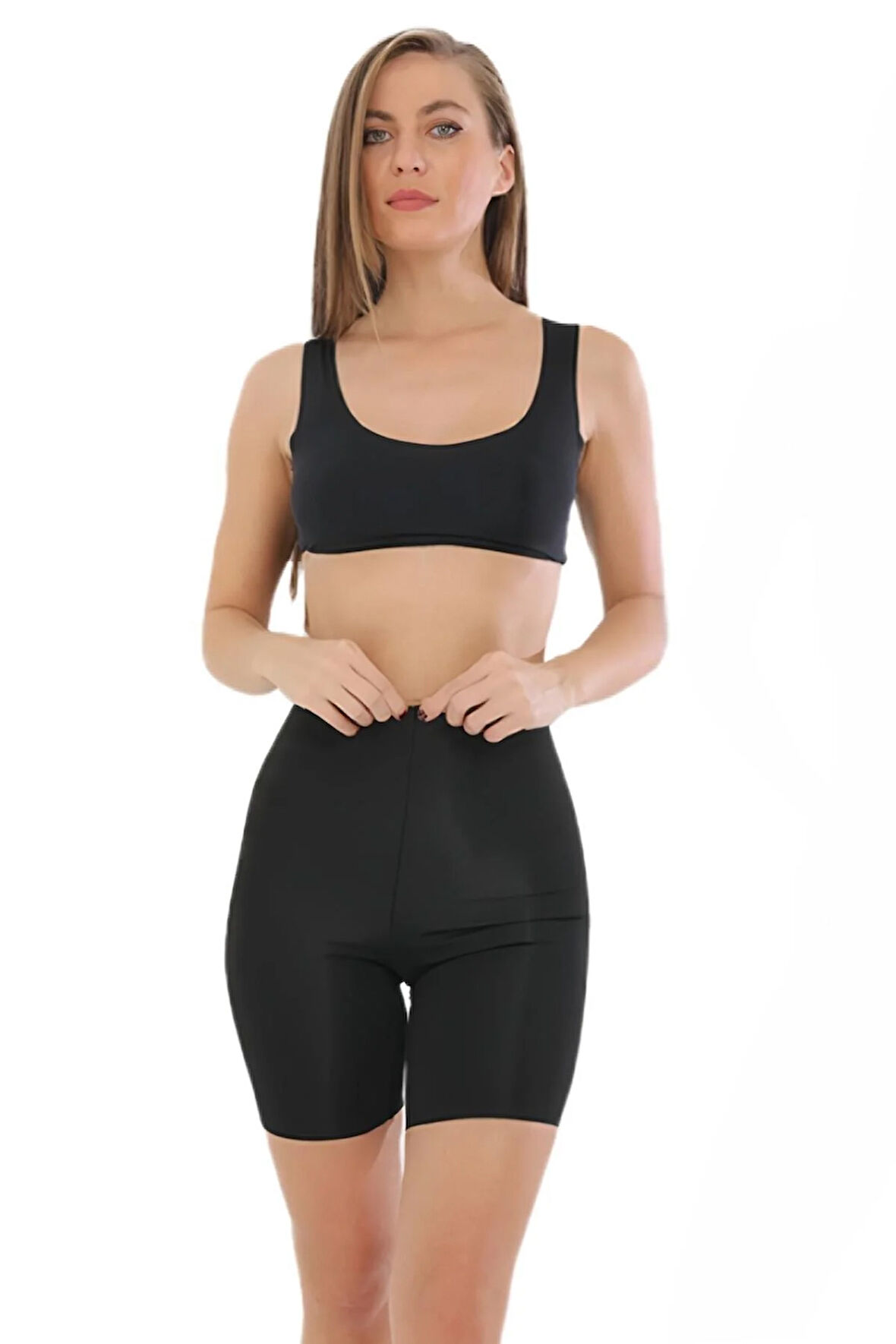 4401 LAZER KESİM PAÇALI KORSE KADIN