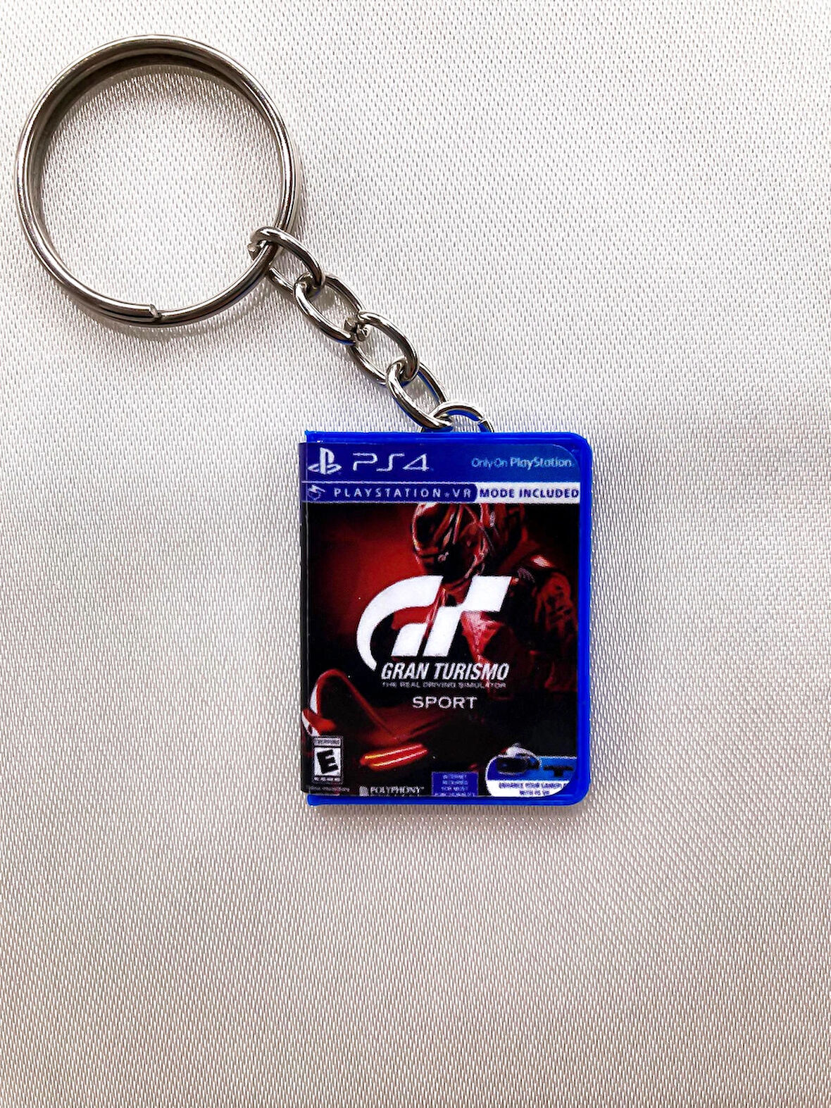 Gran Turismo Sport Minyatür Ps4 Oyun Kutusu Anahtarlık