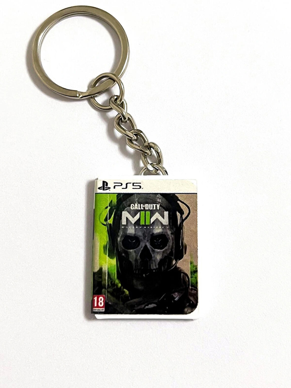 Call Of Duty Modern Warfare 2 Minyatür Ps5 Oyun Kutusu Anahtarlık