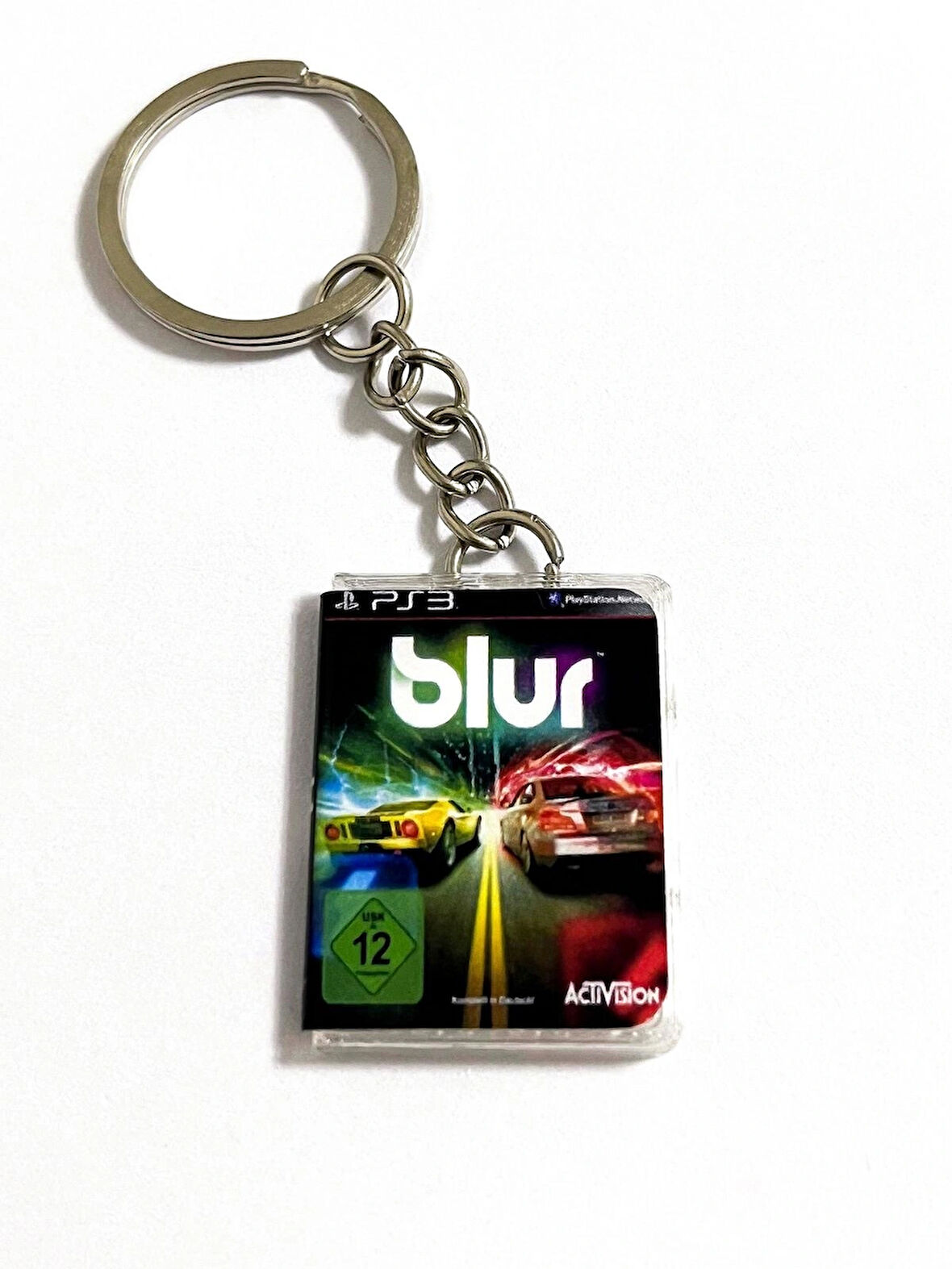 Blur PS3 Minyatür Oyun Kutusu Anahtarlık