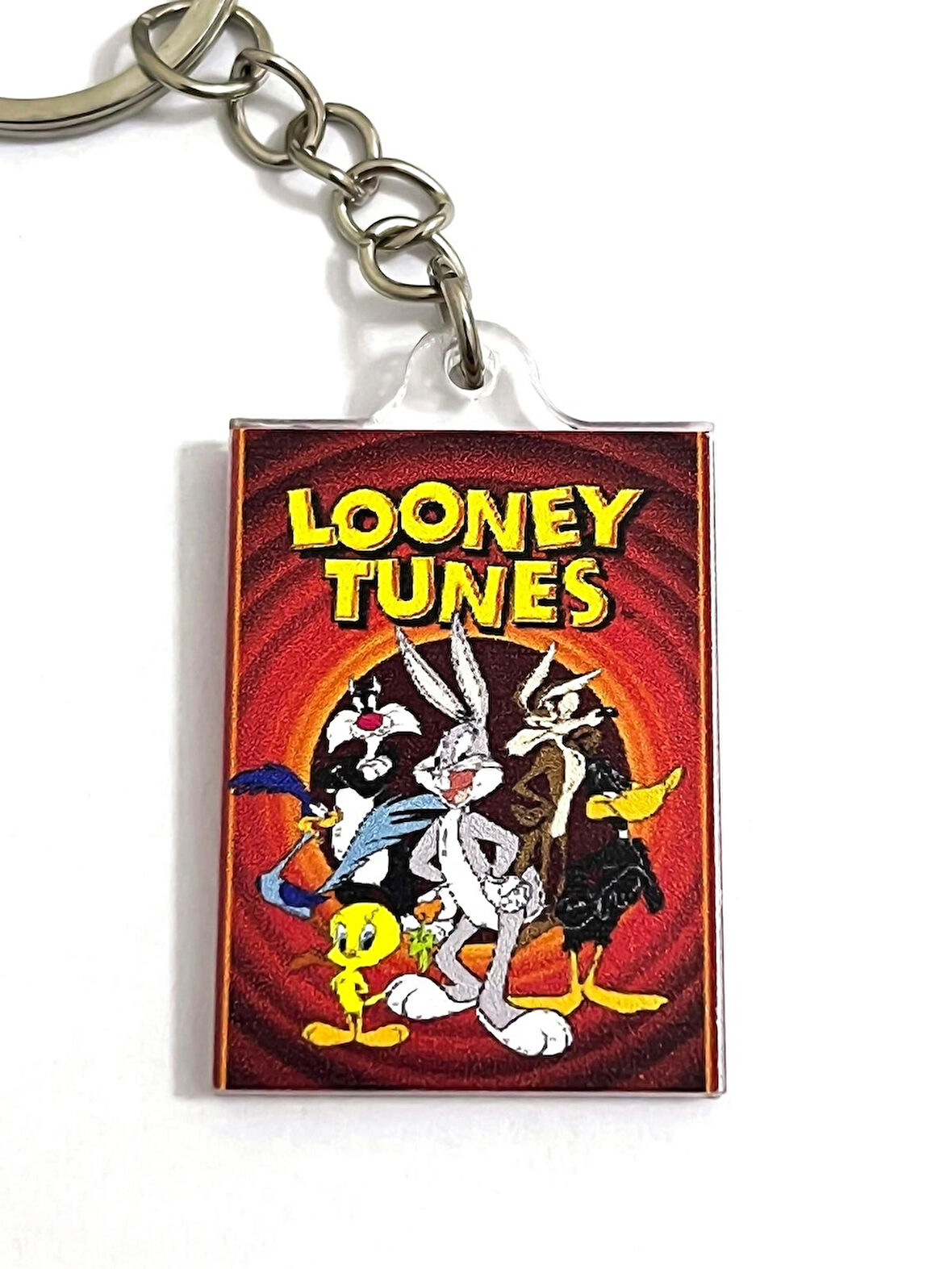 Looney Tunes Sevimli Kahramanlar Retro Çizgi Film Animasyon Anahtarlık