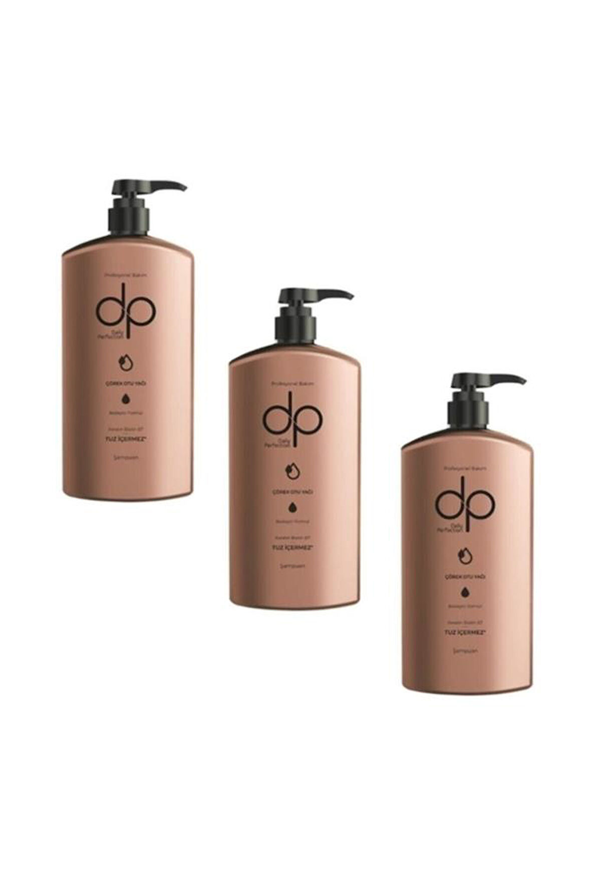 Dp Daily Perfection Tuzsuz Şampuan Çörekotu Yağı 800 Ml X 3 Adet