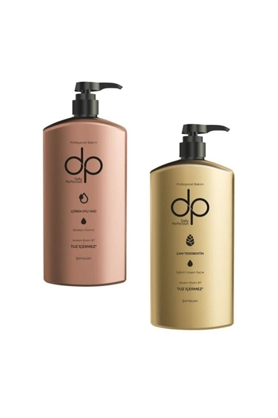 Dp Daily Perfection Çam Terebentin 800ml + Çörek Otu 800ml Şampuan