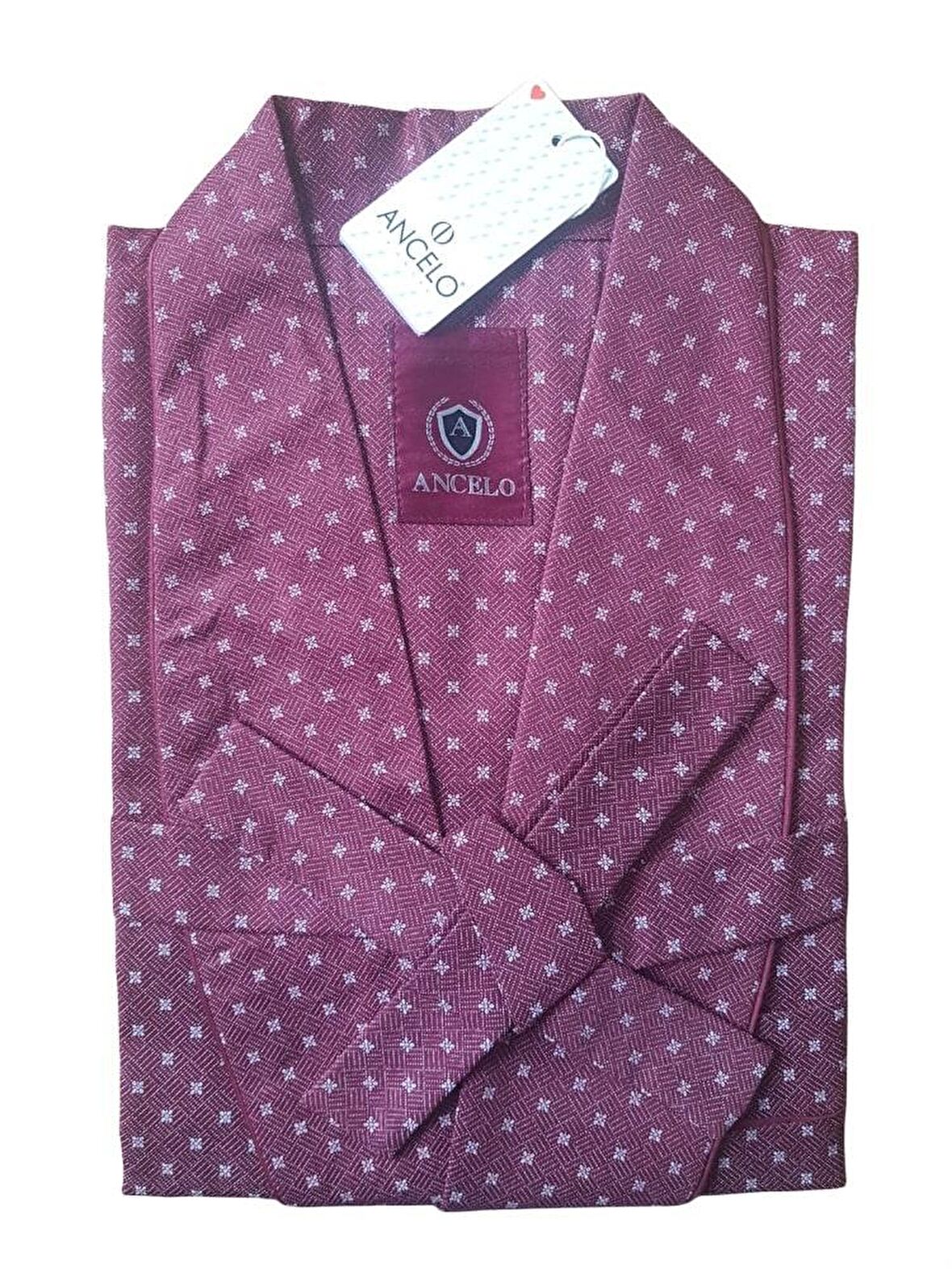 ANCELO PAMUK PİJAMA TAKIM VE ROBDÖŞAMBR 3 LÜ DAMAT ÇEYİZ SET